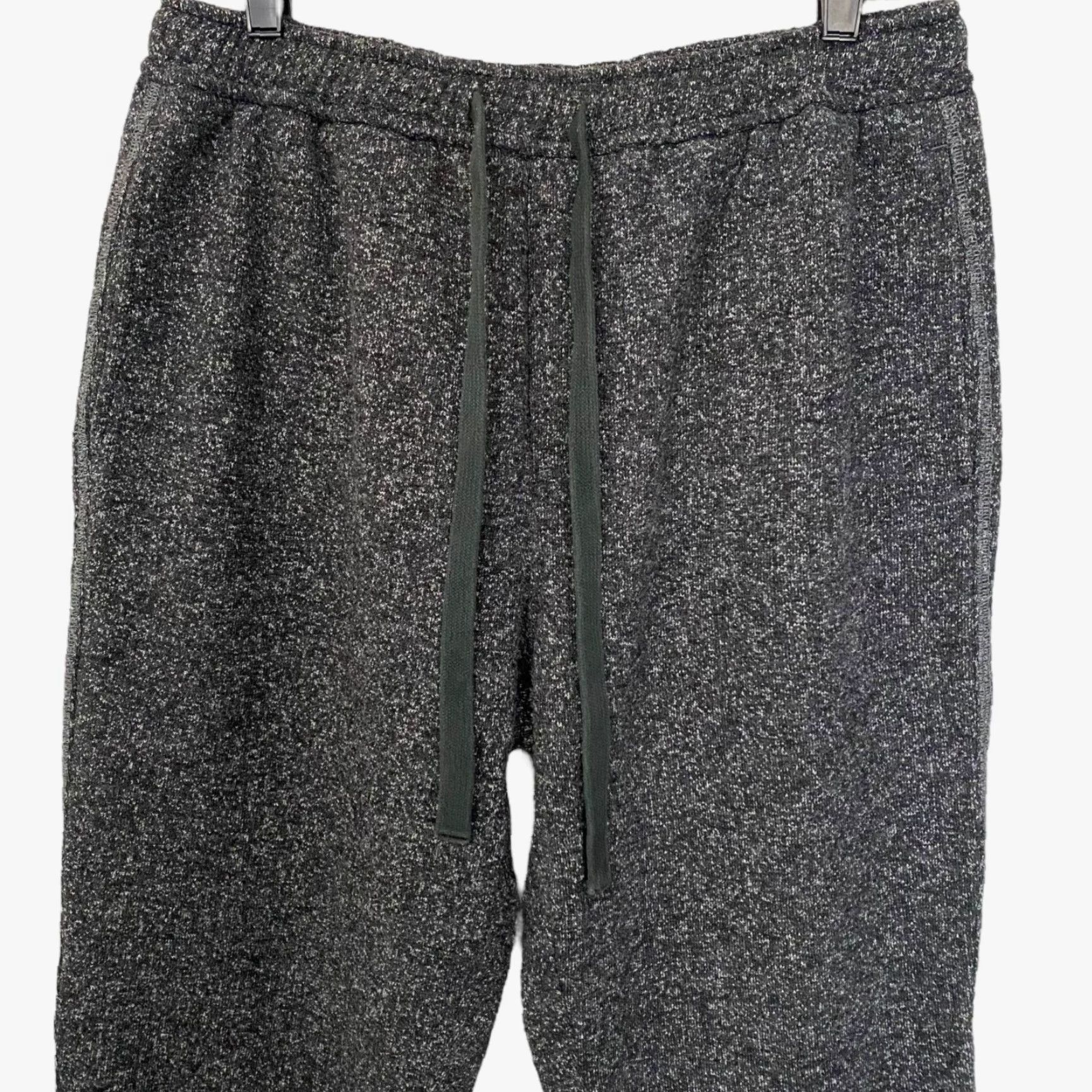 The Territory Ahead Territory Ahead Sweatpants Gray L Fleece-Lined Drawstring Relaxed-Fit Men’s Large Size US 33 - 5 Thumbnail
