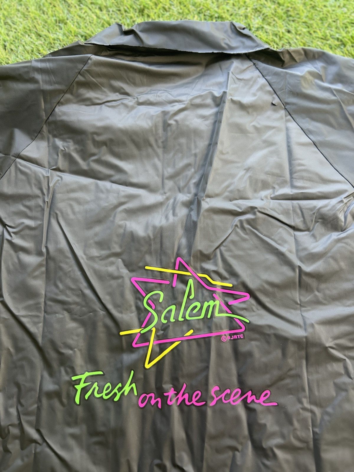 Vintage Vintage 90s Salem Cigarettes Promo Windbreaker Jacket Size US L / EU 52-54 / 3 - 4 Thumbnail