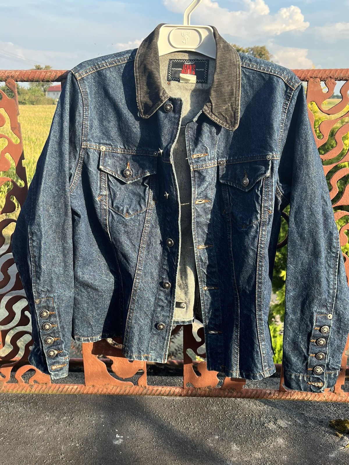 ジャケット・アウター Jean Paul GAULTIER denim jacket archive Jean Paul Gaultier Denim Jacket With Lacing And Elbow