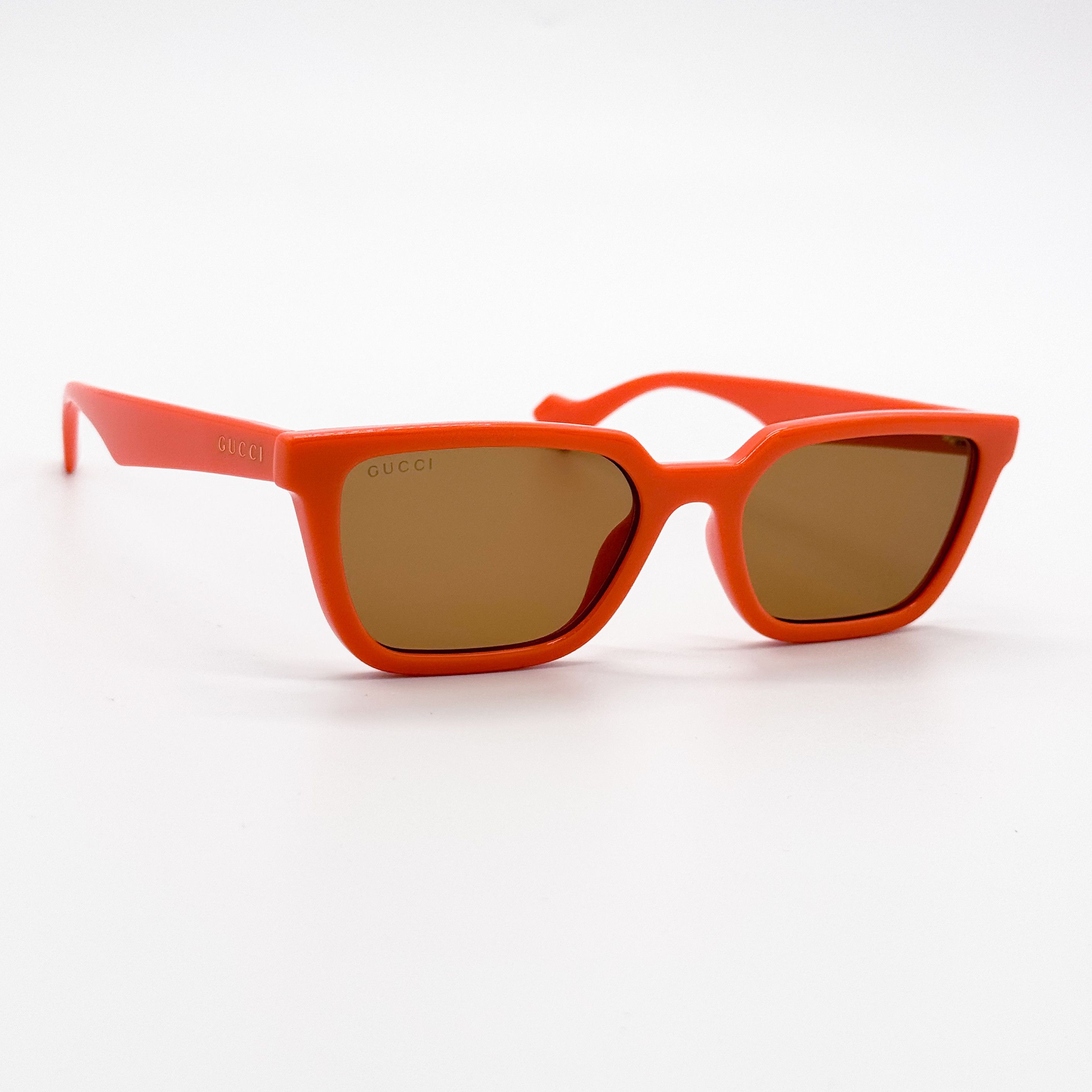 Gucci NEW GUCCI GG1539S 004 CAT EYE ORANGE SUNGLASSES GUCCI Size ONE SIZE - 5 Thumbnail
