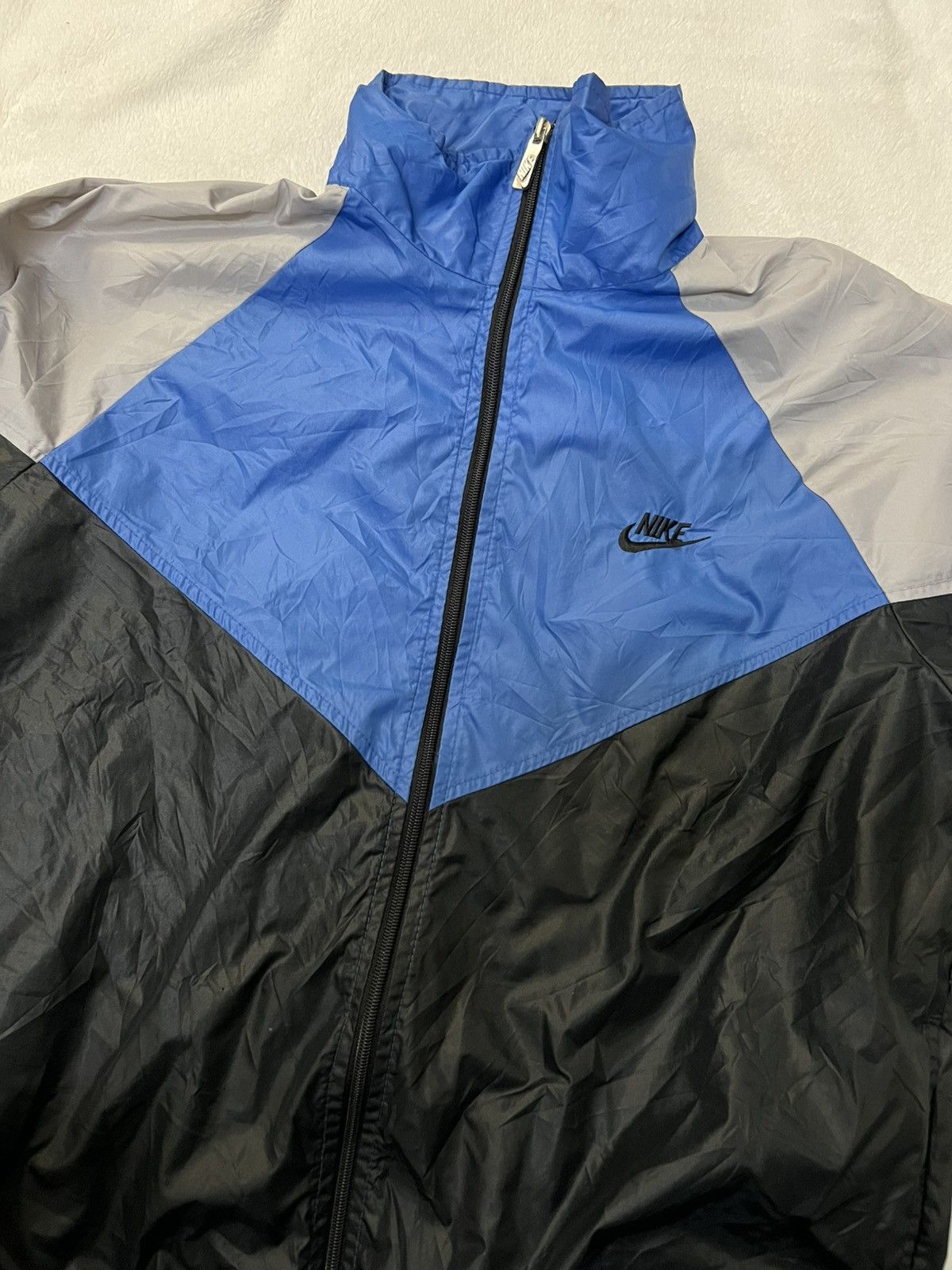 Nike Vintage 80s Nike blue tag Windbreaker Size US M / EU 48-50 / 2 - 7 Thumbnail