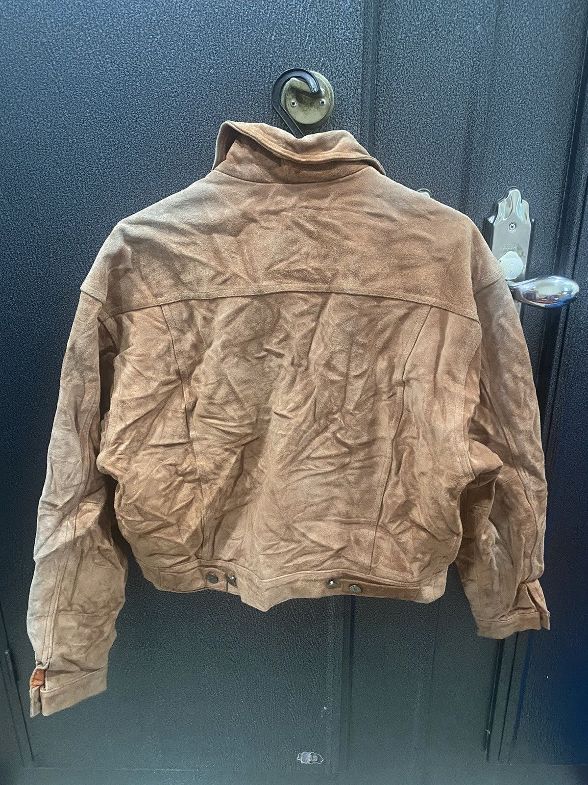 Leather × Vintage Next Stage Suede Leather Craft Jacket Size US M / EU 48-50 / 2 - 4 Thumbnail