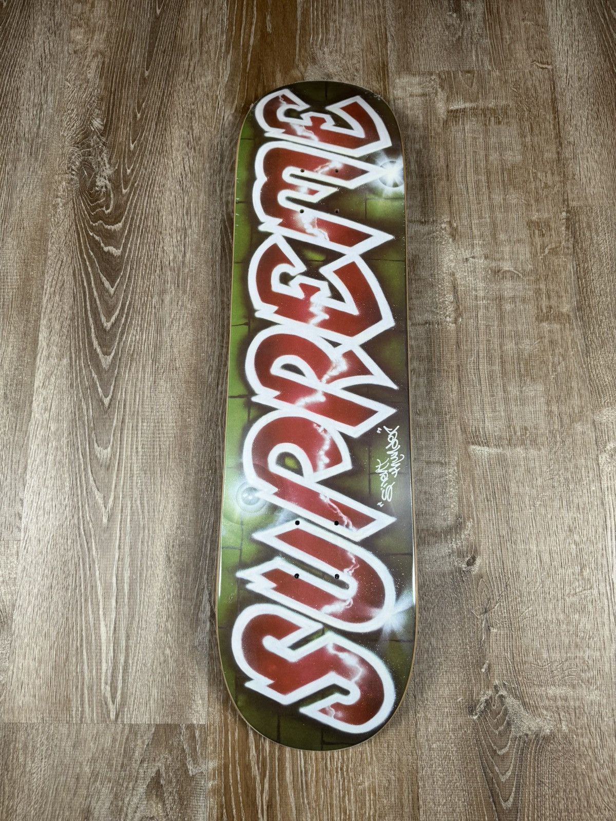 Supreme - Supreme Lee Logo Skateboard 赤 込み Supreme Lee Logo Skateboard Deck Red Blue S/S 18 | eBay