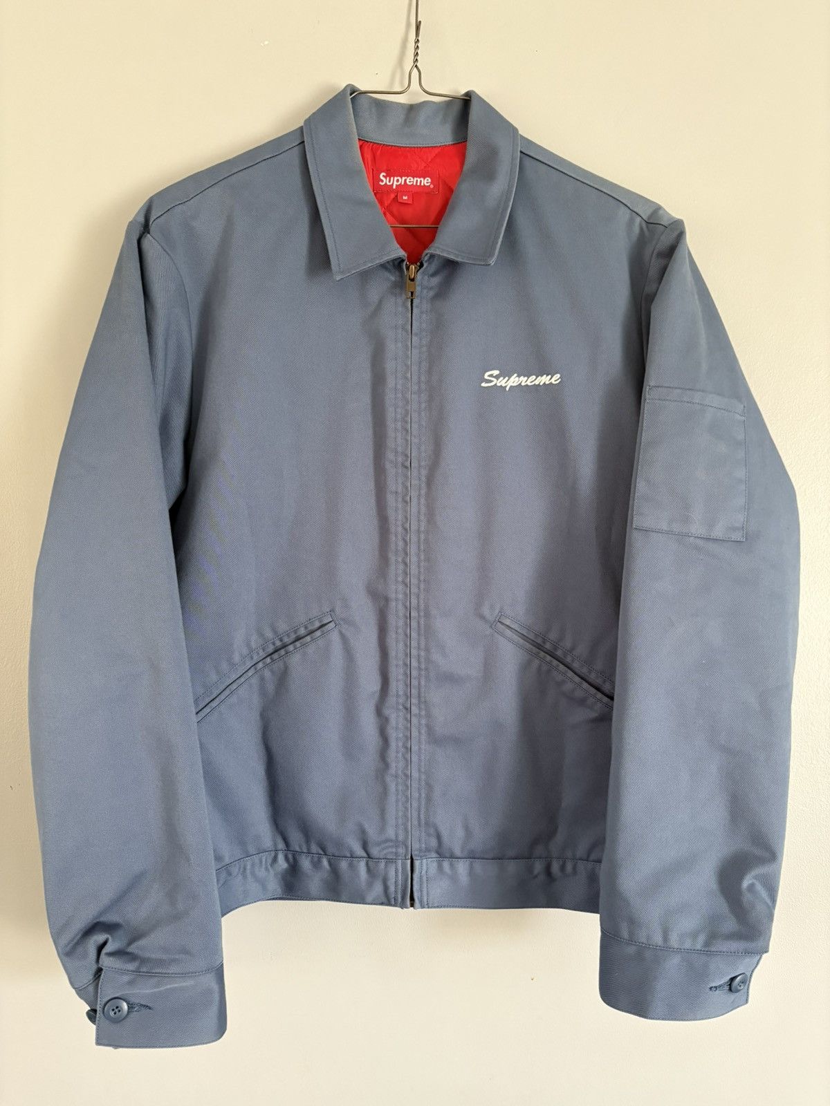 Supreme Supreme Playboy Work Jacket FW16 Blue Size US M / EU 48-50 / 2 - 2 Thumbnail