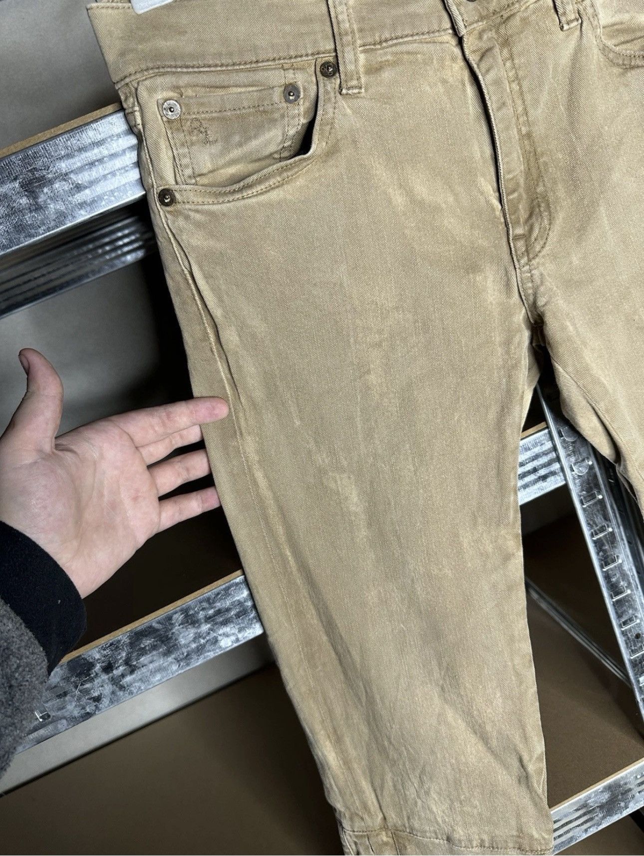 Polo Ralph Lauren Polo Ralph Lauren Western Country Lace Up Skinny Pants Tan Size 28" / US 6 / IT 42 - 5 Thumbnail