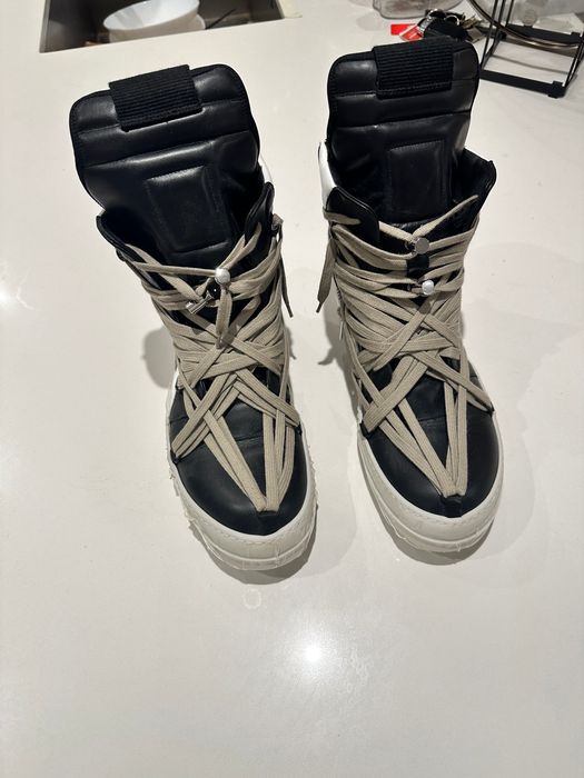Rick Owens Rick Owen’s megalace geobasket special edition | Grailed