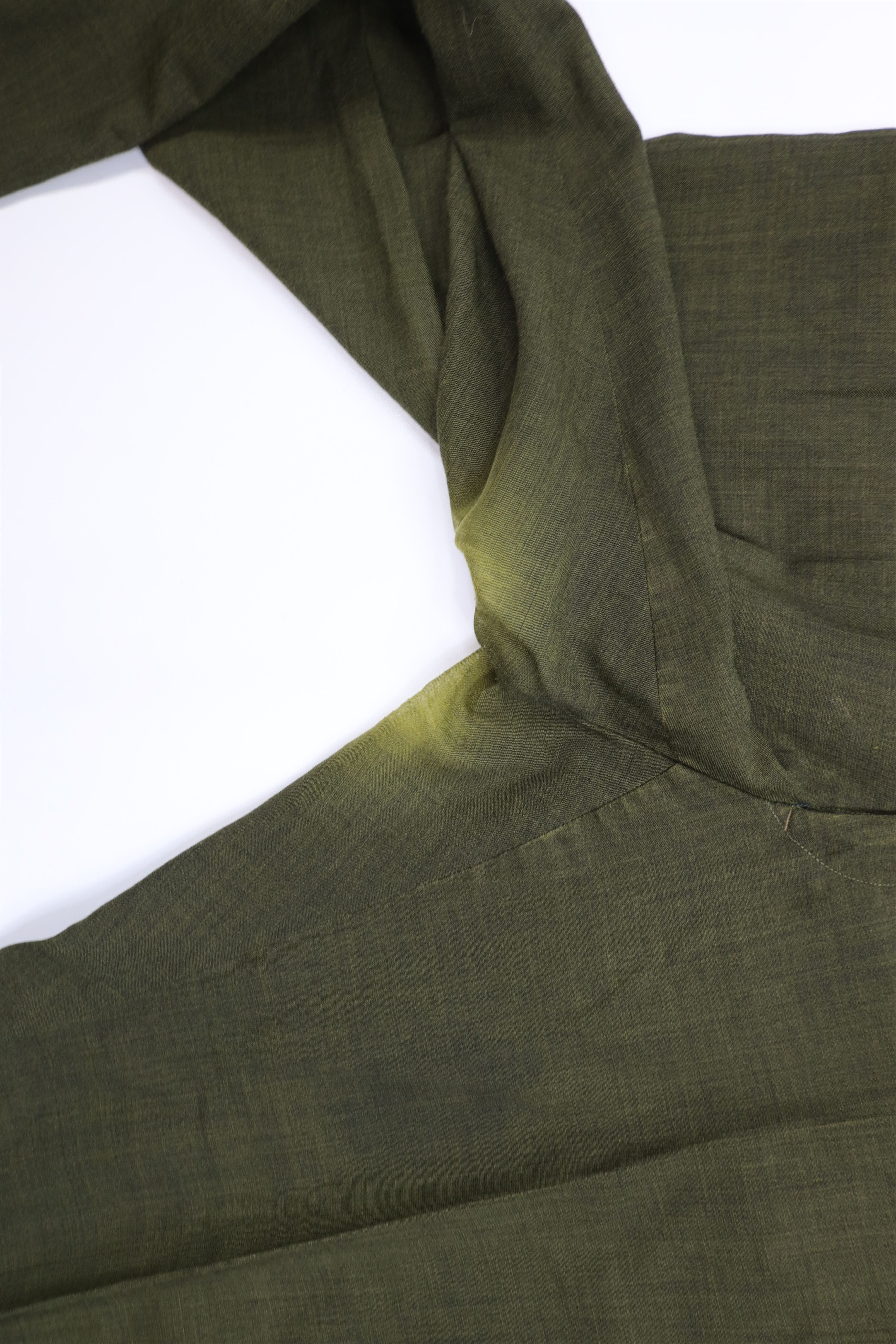 Vintage Vintage 50s Streetwear Worsted Wool Chino Pants Green USA Size US 34 / EU 50 - 5 Thumbnail
