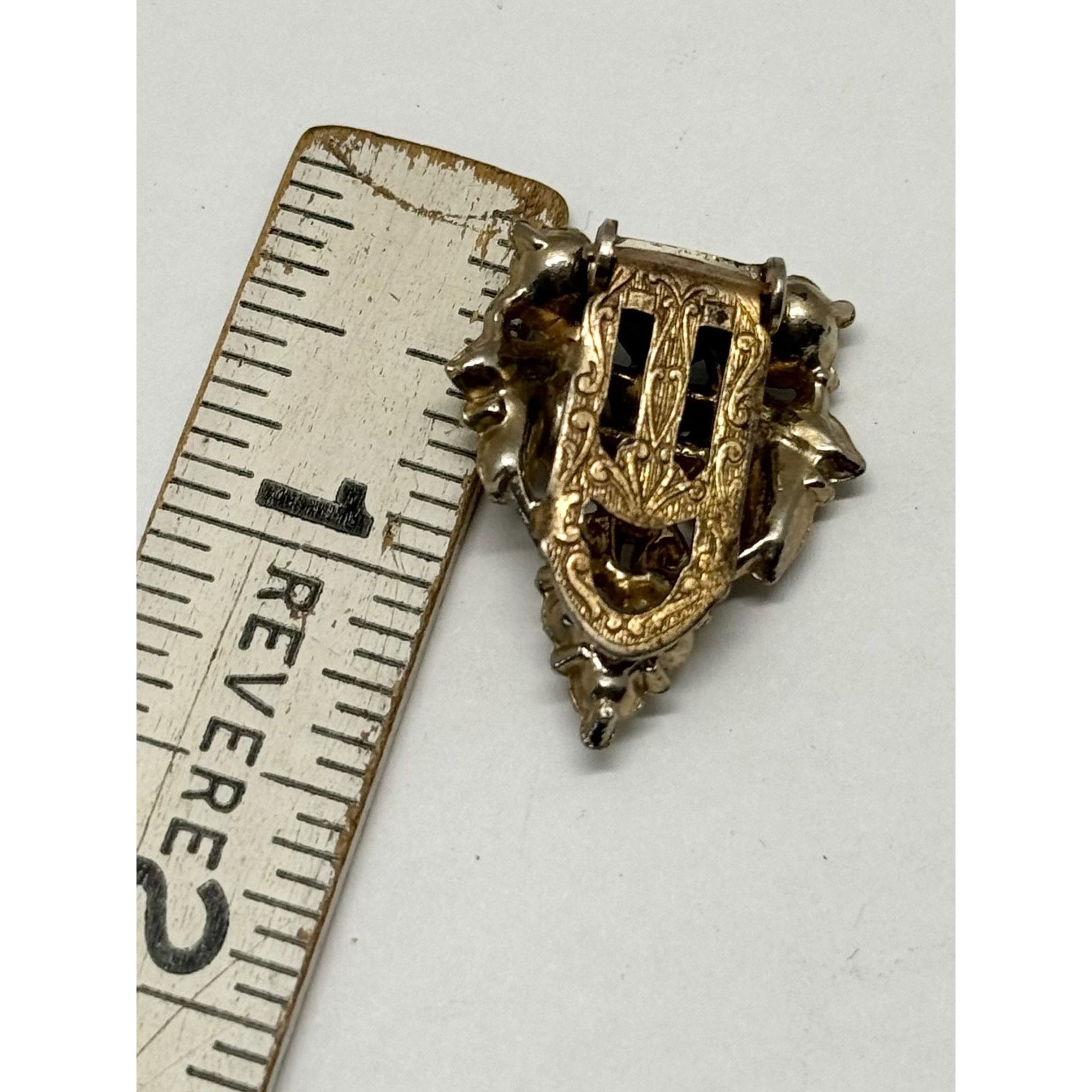 Vintage Estate rhinestone dress clip Size ONE SIZE - 5 Thumbnail