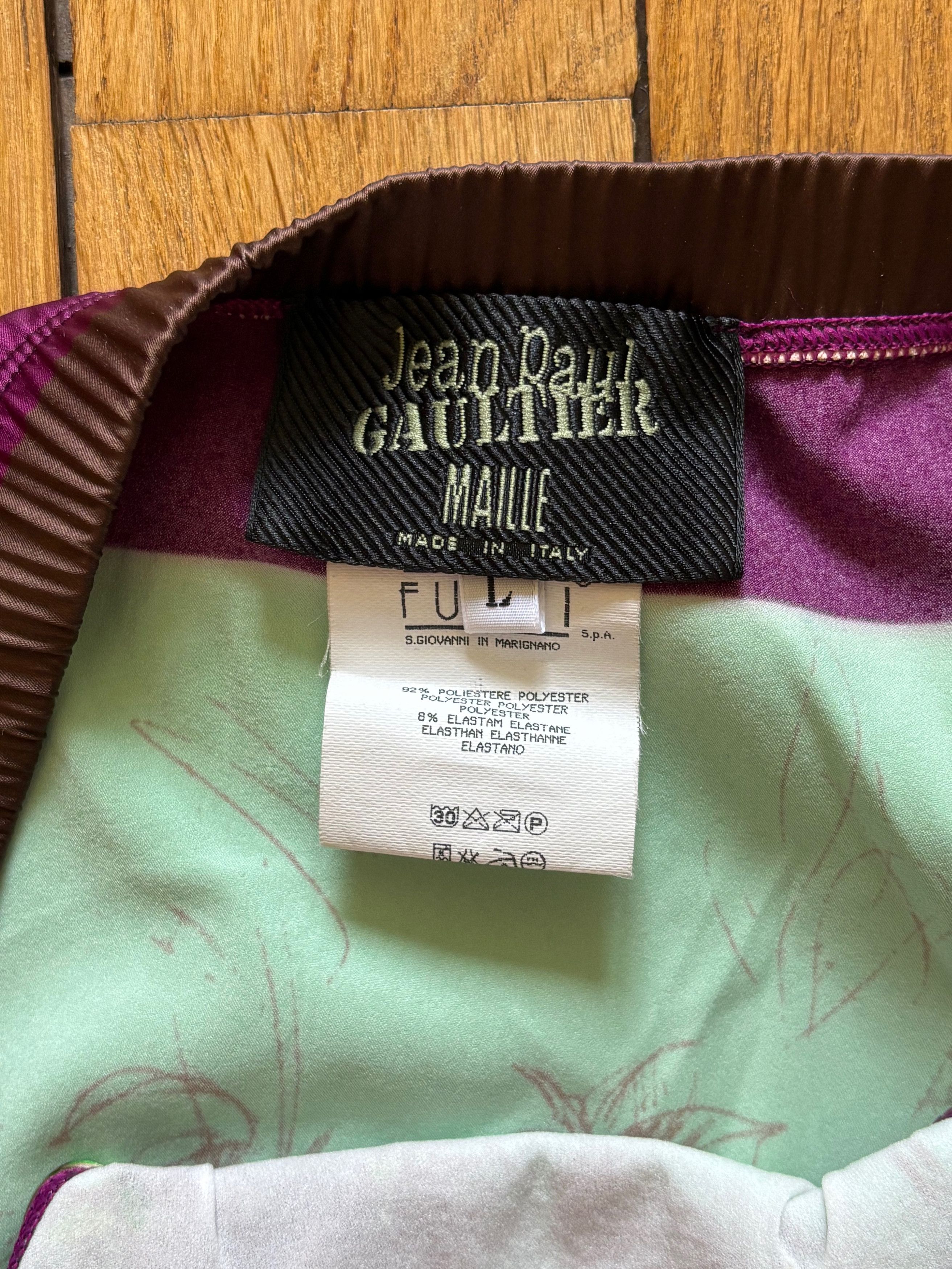 Jean Paul Gaultier Jean Paul Gaultier vintage mens satin floral speedos Size US 34 / EU 50 - 3 Thumbnail