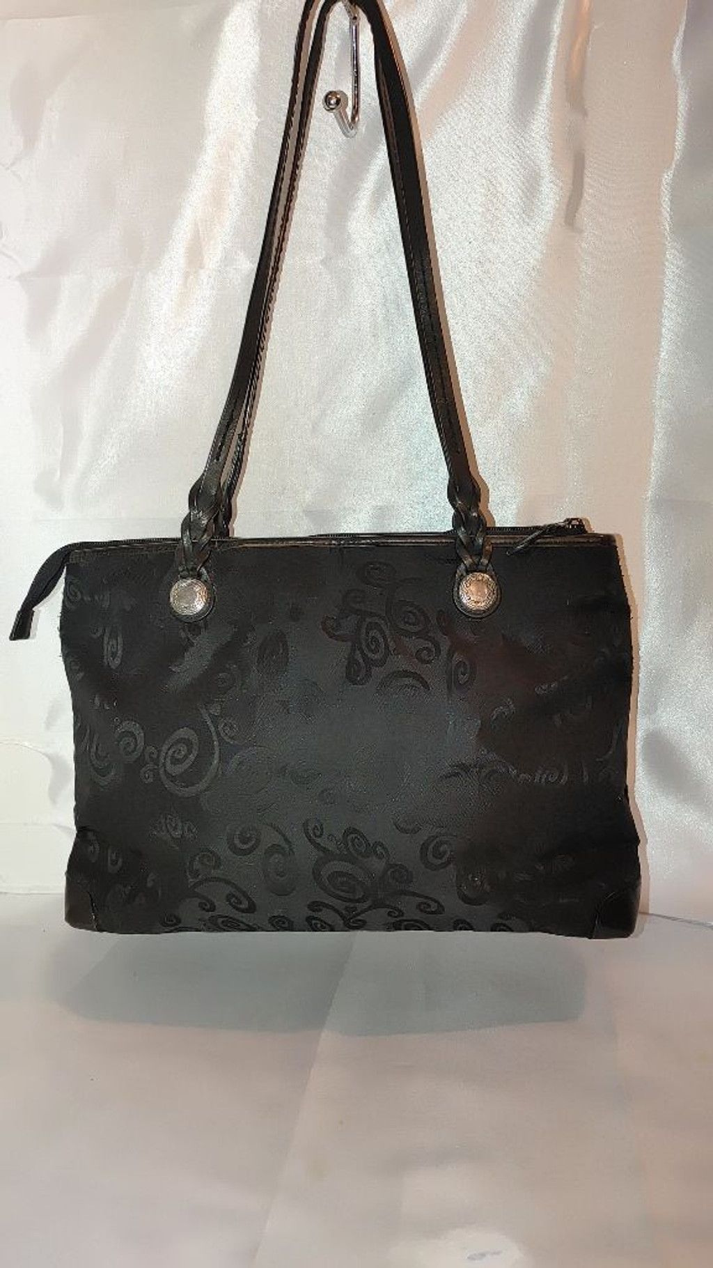 Brighton Brighton Harbor Jacquard & Leather Tote D520639 Size ONE SIZE - 4 Thumbnail