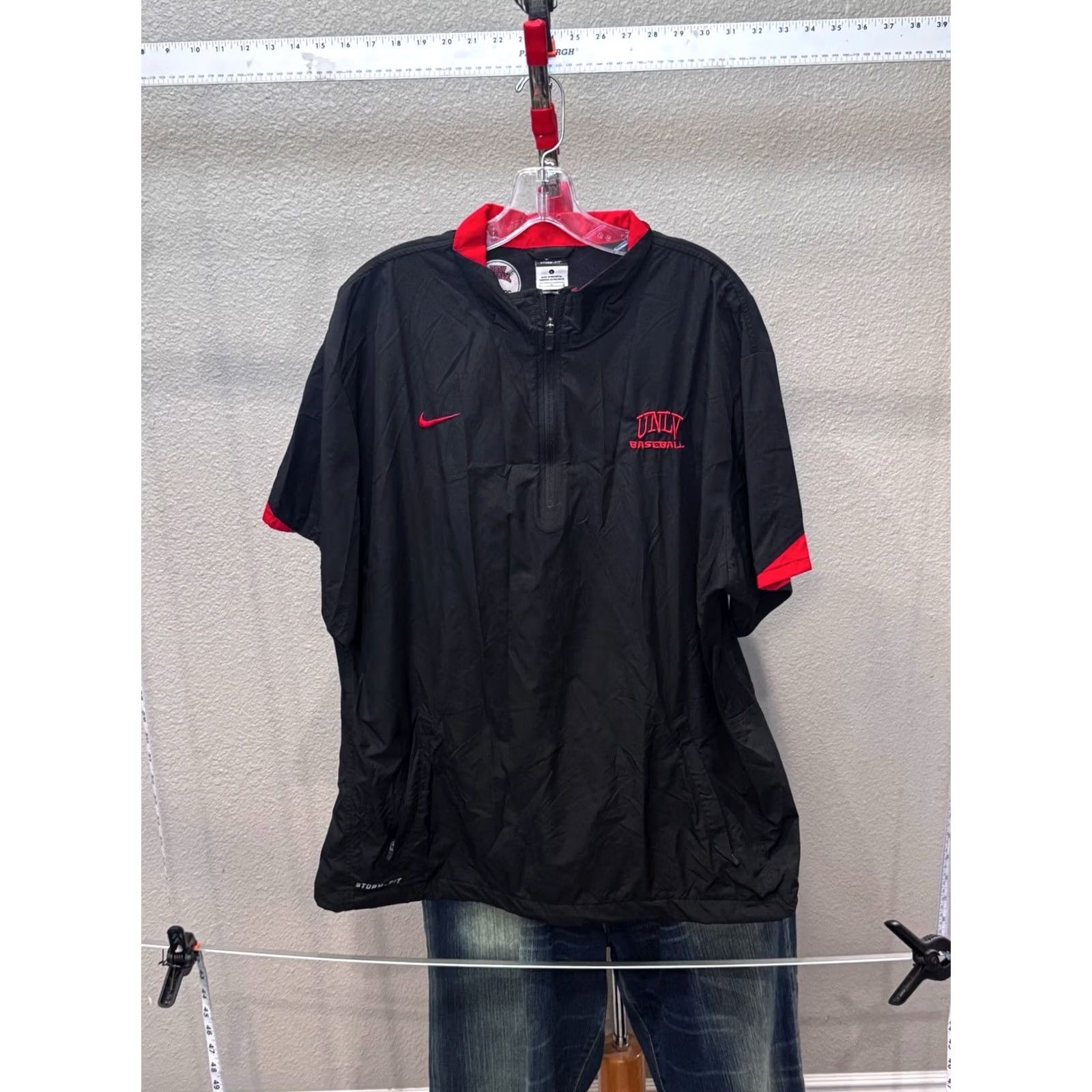 Nike Nike UNLV Baseball Chambers Windbreaker SWEATER Large L Shirt Mens Size US L / EU 52-54 / 3 - 2 Thumbnail