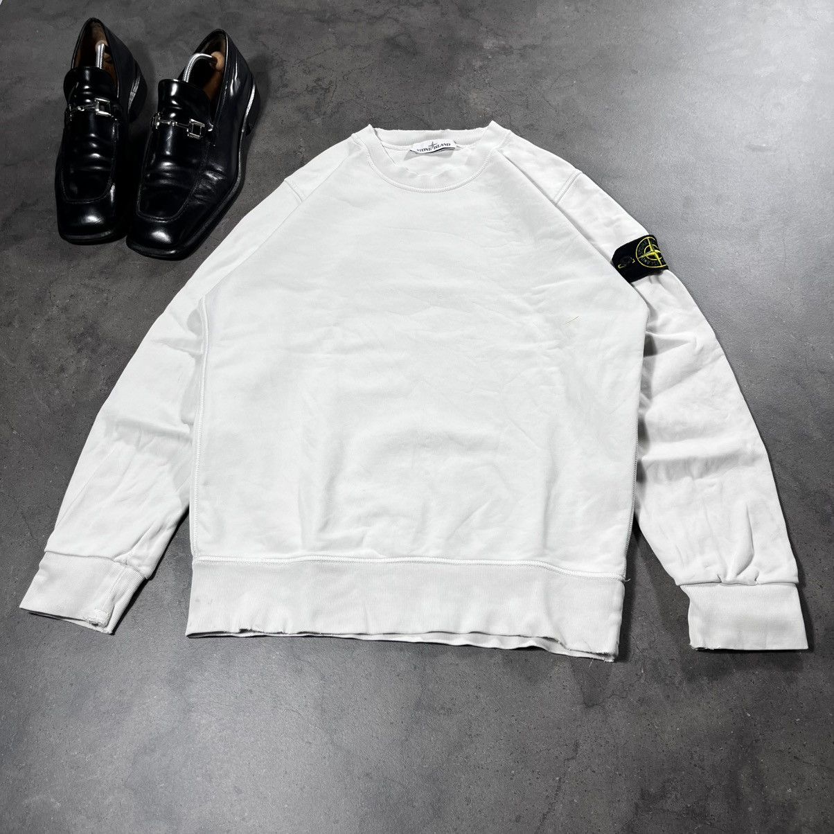 Stone Island Vintage Stone Island Casual Crewneck Sweatshirt Massimo Osti Size US M / EU 48-50 / 2 - 2 Thumbnail