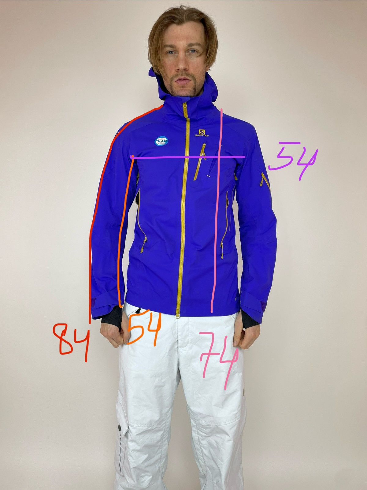 Salomon Salomon AdvancedSkin Dry 20K ski jacket waterproof Mens Size US S / EU 44-46 / 1 - 15 Thumbnail