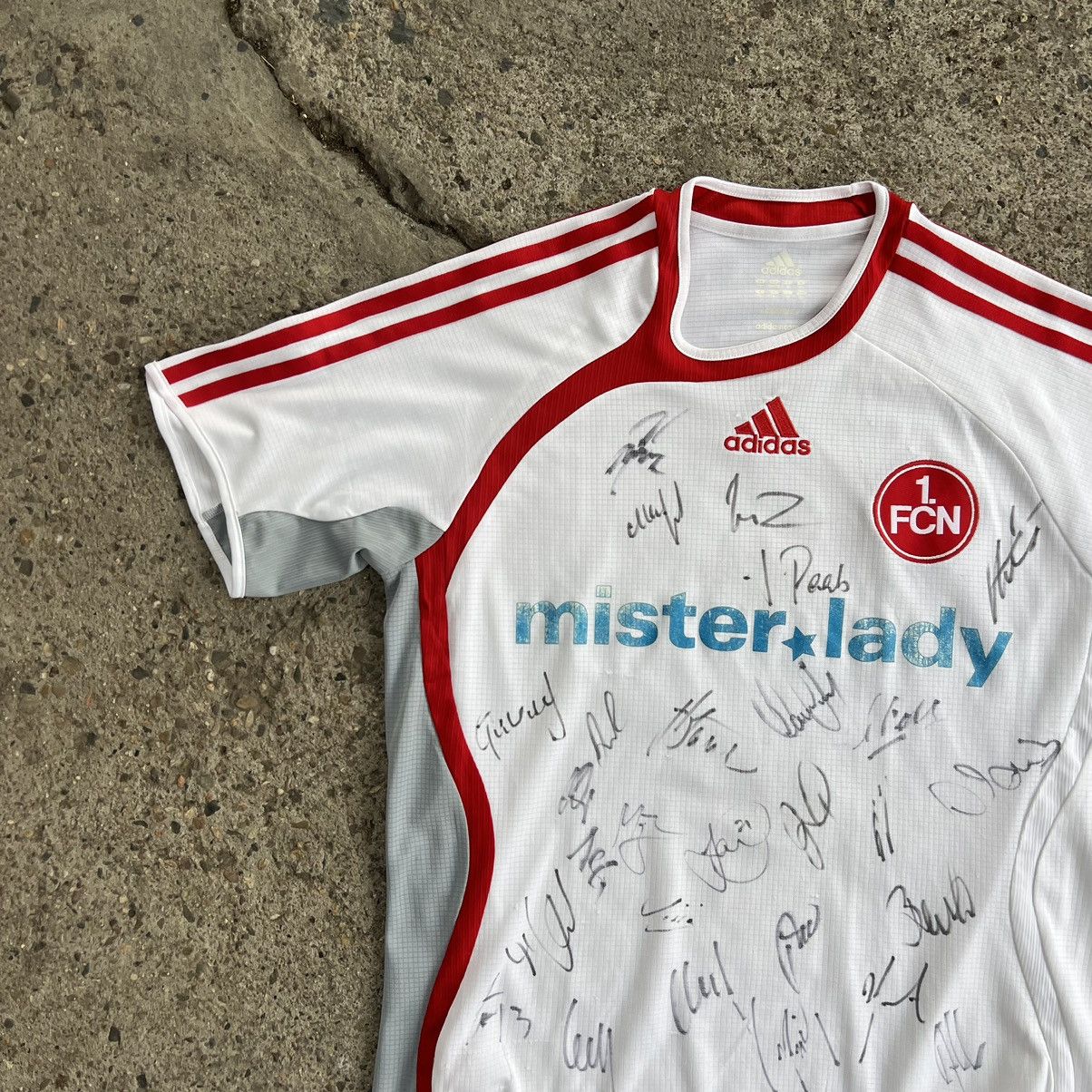 Adidas × Vintage Adidas Fc Nürnberg 2008 Home Jersey T-Shirt Vintage Size US M / EU 48-50 / 2 - 3 Thumbnail