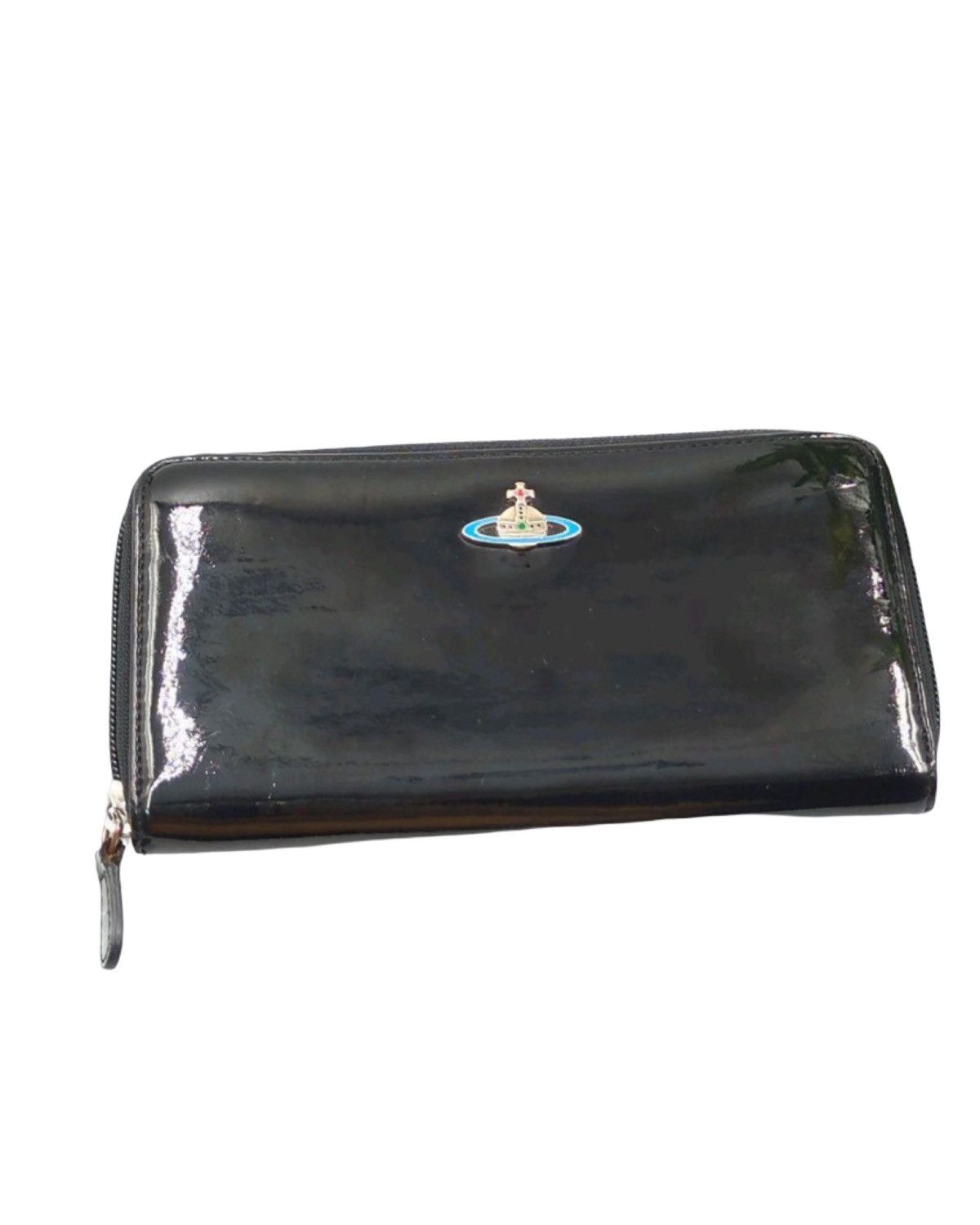 Vivienne Westwood 🔥Vintage🔥 Vivienne Westwood Patent Orb Wallet Size ONE SIZE - 1 Thumbnail