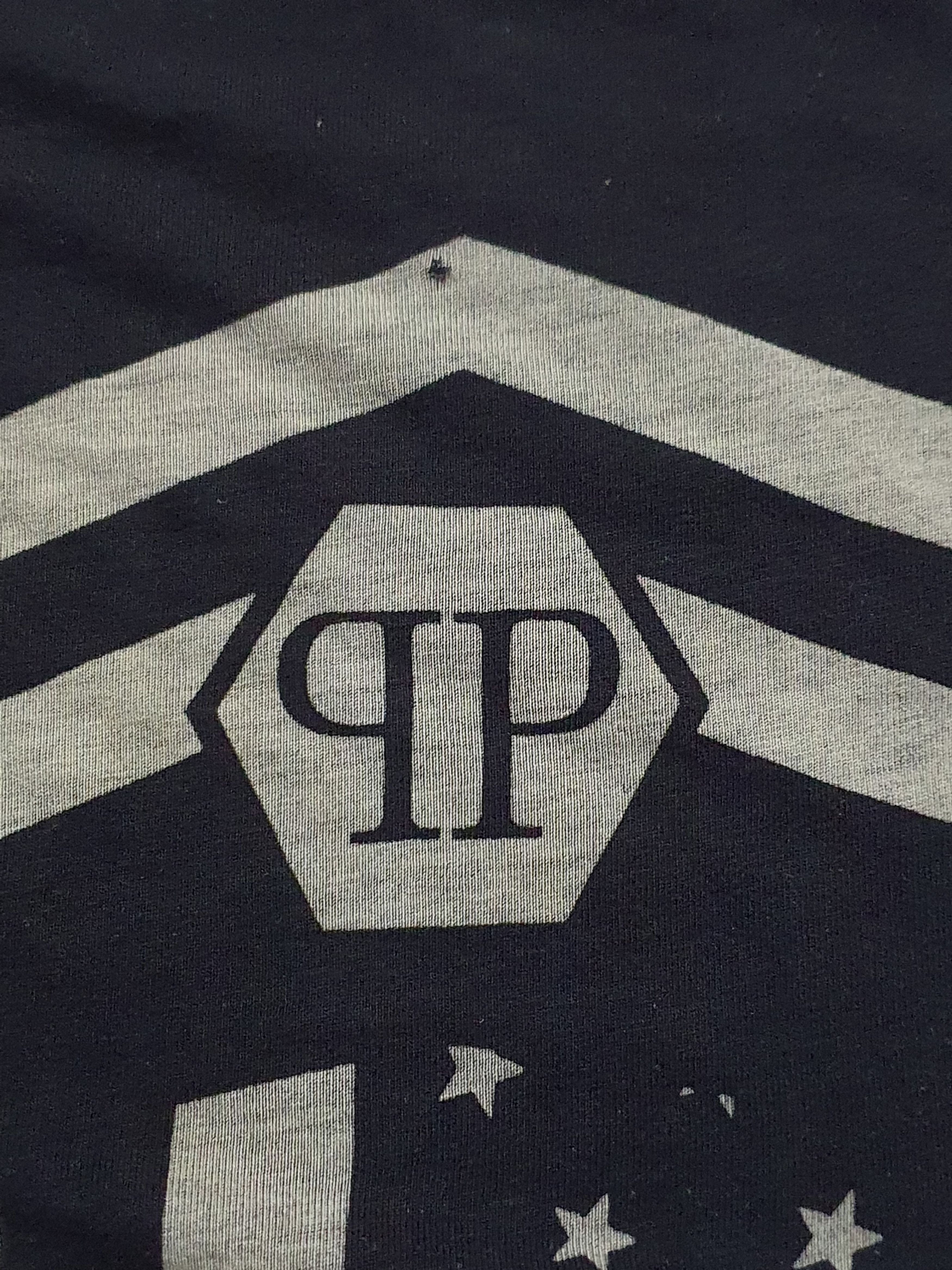 Philipp Plein Philipp Plein Homme - Stars & Stripes Longsleeve Size US S / EU 44-46 / 1 - 14 Thumbnail