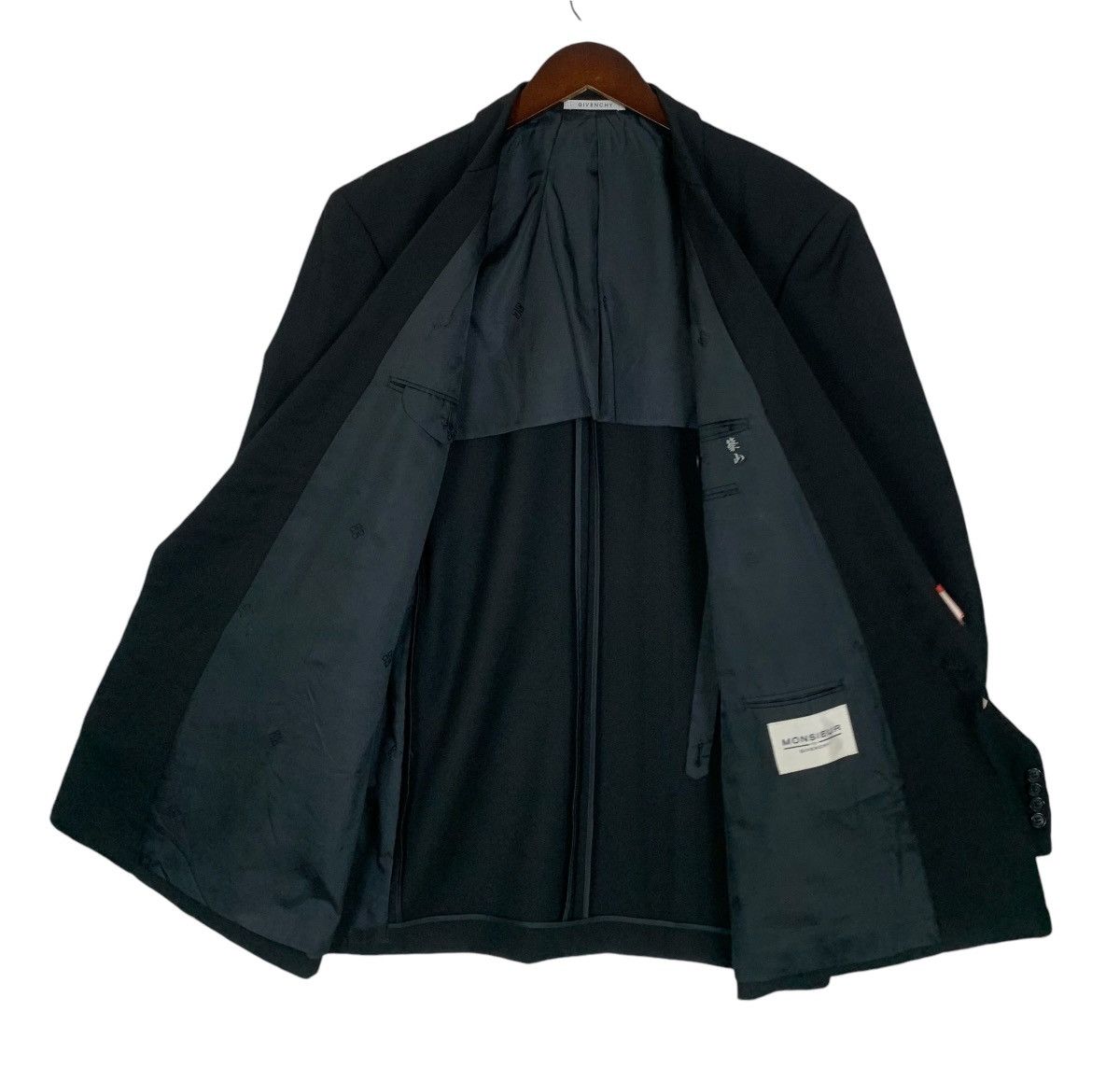 Designer Givenchy Monsieur by Givenchy Designer Luxury Coat Size US M / EU 48-50 / 2 - 8 Thumbnail