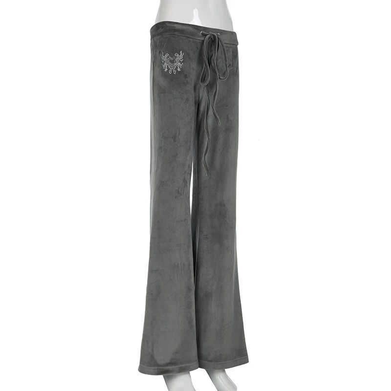 Japanese Brand × Vintage Retro Rhinestone Flare Pants Size 30" / US 8 / IT 44 - 7 Thumbnail