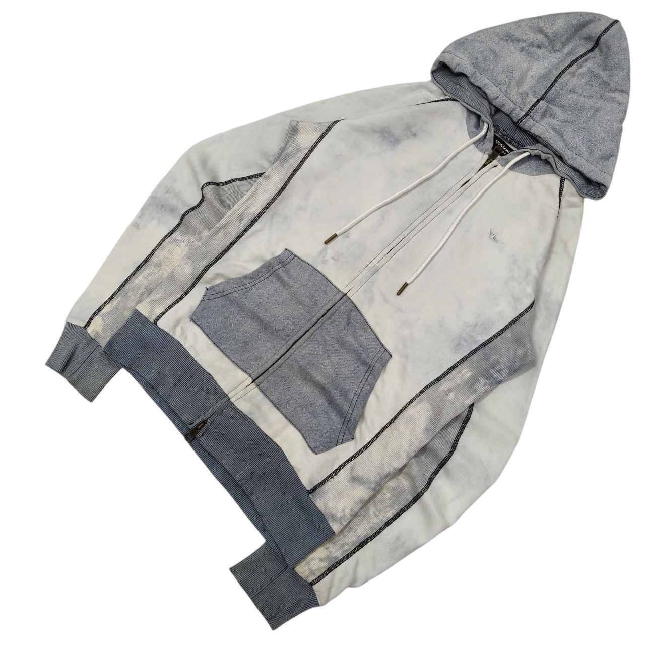 Japanese Brand Japanese 1piu1uguale3 Small Logo Full Zip Hoodie Size US M / EU 48-50 / 2 - 4 Thumbnail