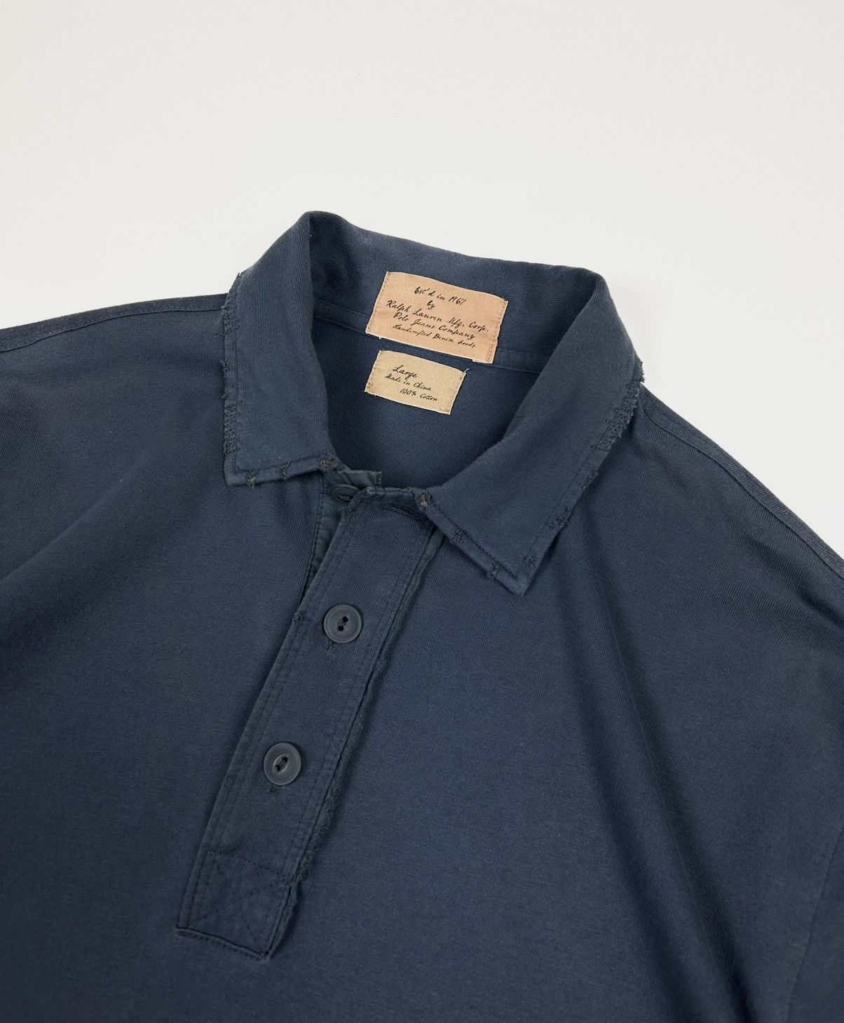 Ralph Lauren × Vintage rare Polo Ralph Lauren Polo Shirt Embroidered Bull Skull Size US L / EU 52-54 / 3 - 4 Thumbnail