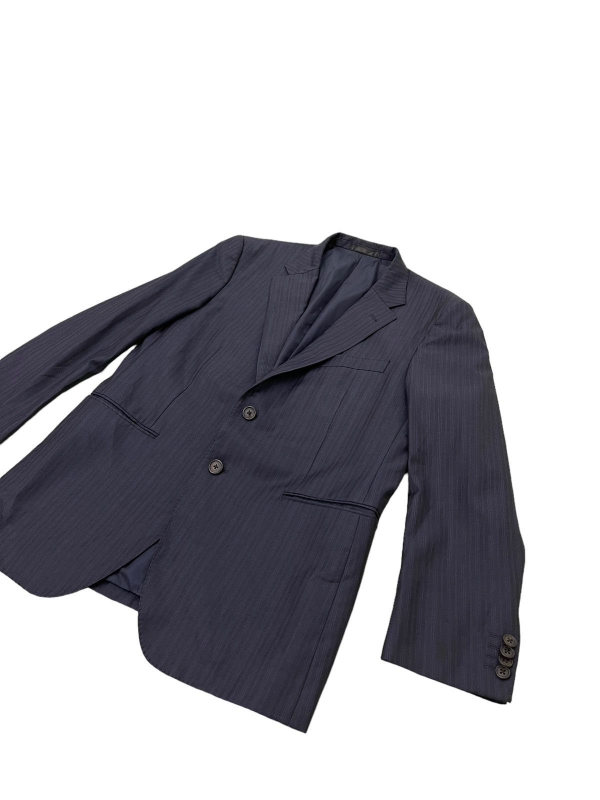 Loro Piana Slim Paul Smith x Loro Piana Striped Wool Blazer 5🟩3 Size US M / EU 48-50 / 2 - 6 Thumbnail