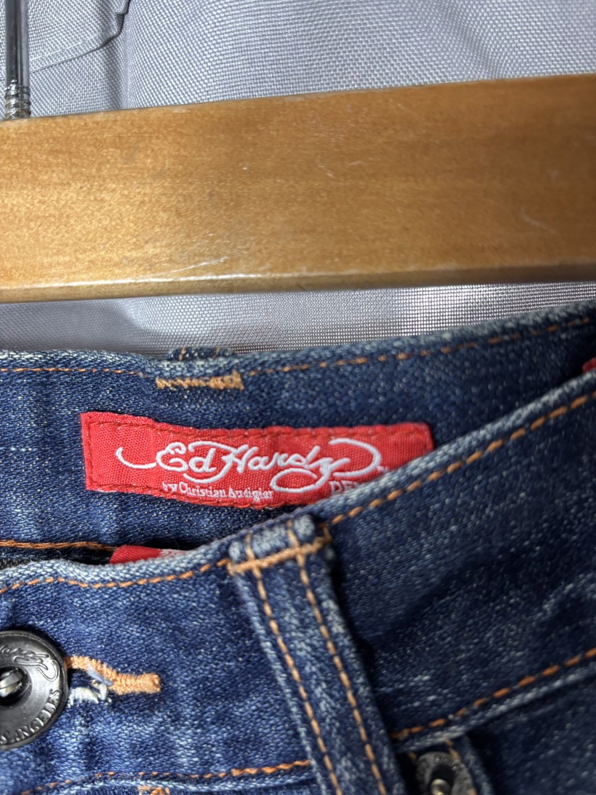 Ed Hardy Ed Hardy Denim Jeans Size US 31 - 14 Thumbnail