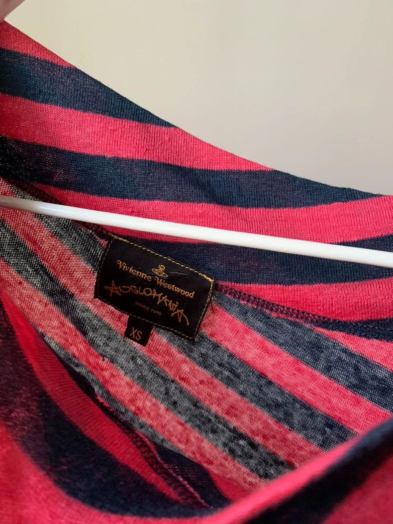 Vivienne Westwood Vivienne Westwood Rose red striped pleated dress Size XS / US 0-2 / IT 36-38 - 5 Thumbnail