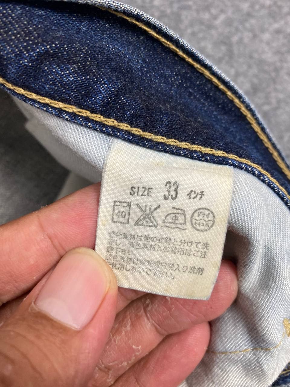 Levi's vintage levis 502 distressed denim nice design Size US 34 / EU 50 - 16 Thumbnail
