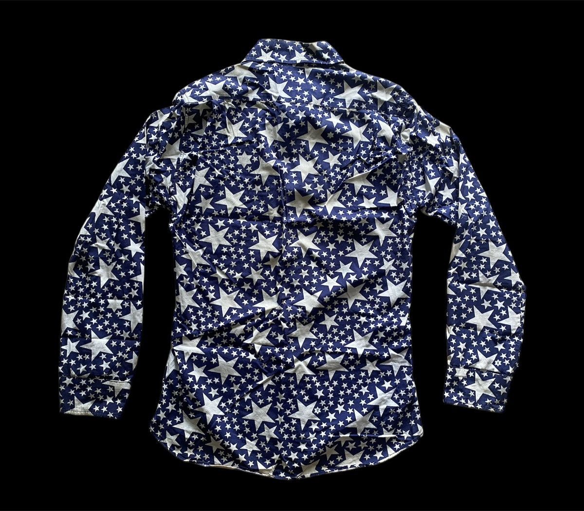 Bape Bathing Ape All-Over Star Print Long-Sleeve Shirt Size US M / EU 48-50 / 2 - 2 Thumbnail