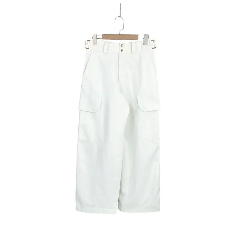 Louis Vuitton Louis Vuitton White Nylon Casual Pants 0089 Size 26" / US 2 / IT 38 - 1 Thumbnail