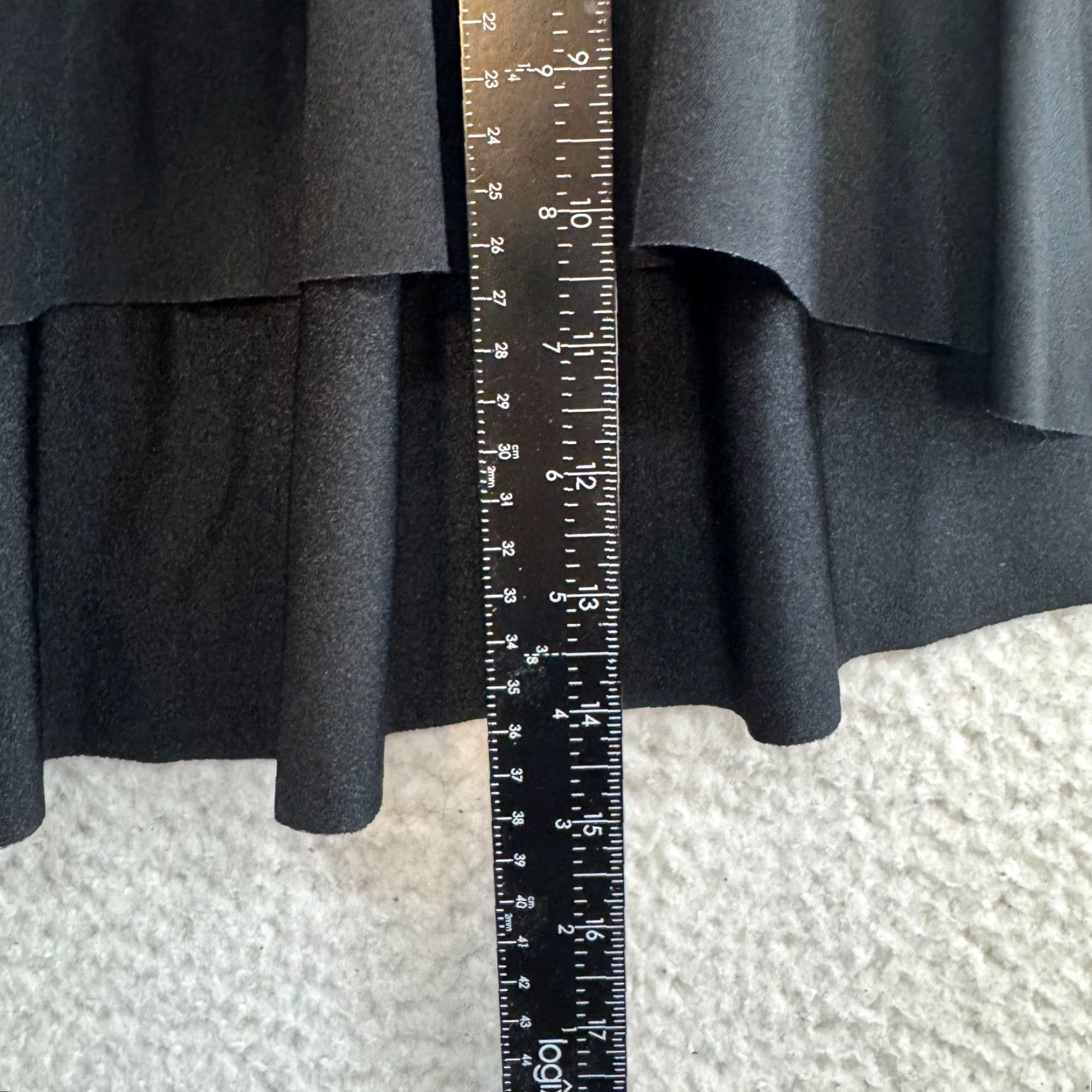 Vintage VINTAGE Y2K Black Mini Skirt XS Size XS Women's Stretch Goth Boho Fairy Whimsigoth Size 26" / US 2 / IT 38 - 5 Thumbnail