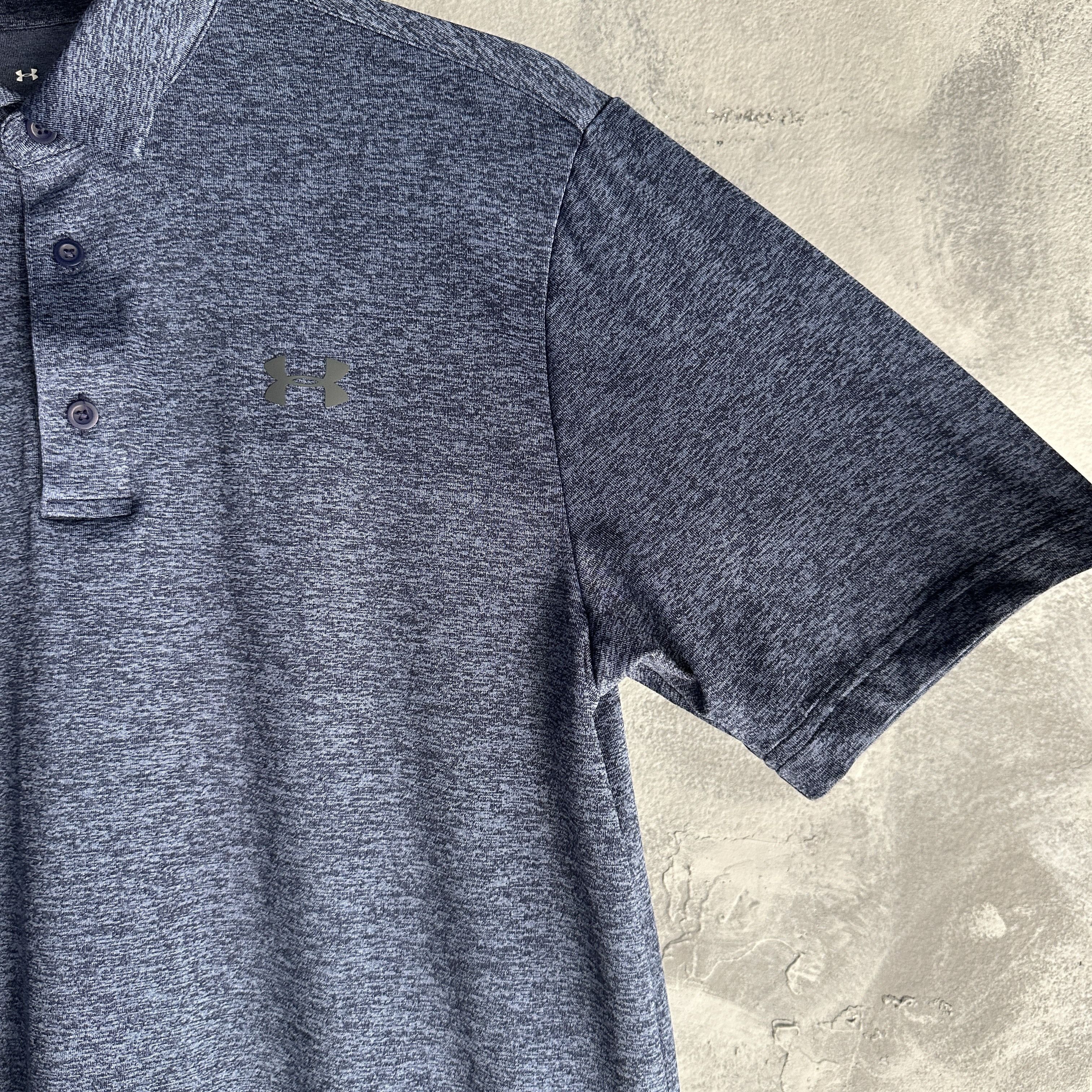 Under Armour Under Armour Playoff Polo Shirt Mens Small Blue Performance Size US S / EU 44-46 / 1 - 3 Thumbnail