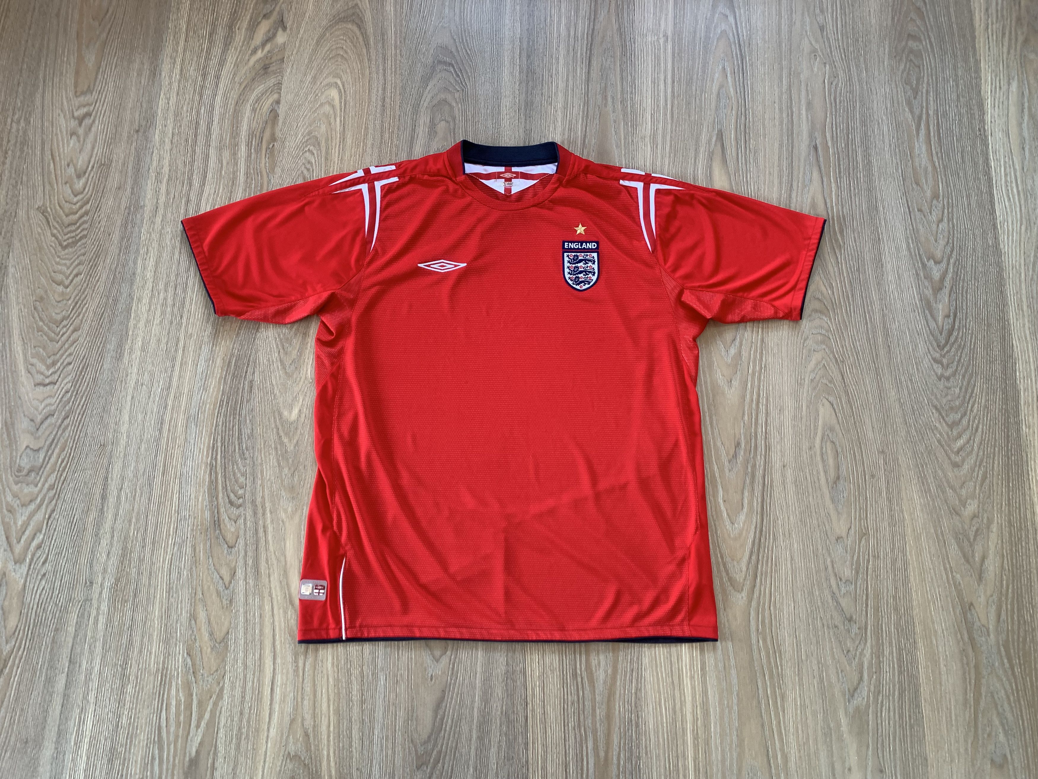 Umbro Vintage Umbro England Away Soccer National Team Jersey Size US XL / EU 56 / 4 - 1 Thumbnail