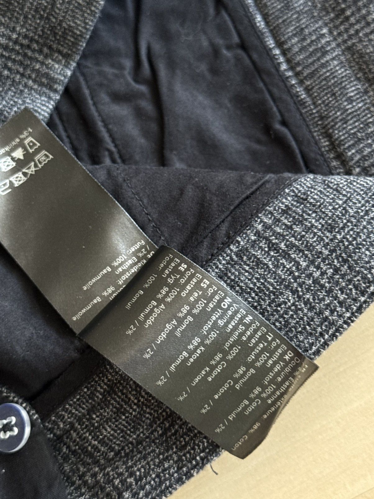 Samsoe Samsoe Samsoe & Samsoe Frankie Trousers tweed chino trousers pants Size US 29 - 6 Thumbnail