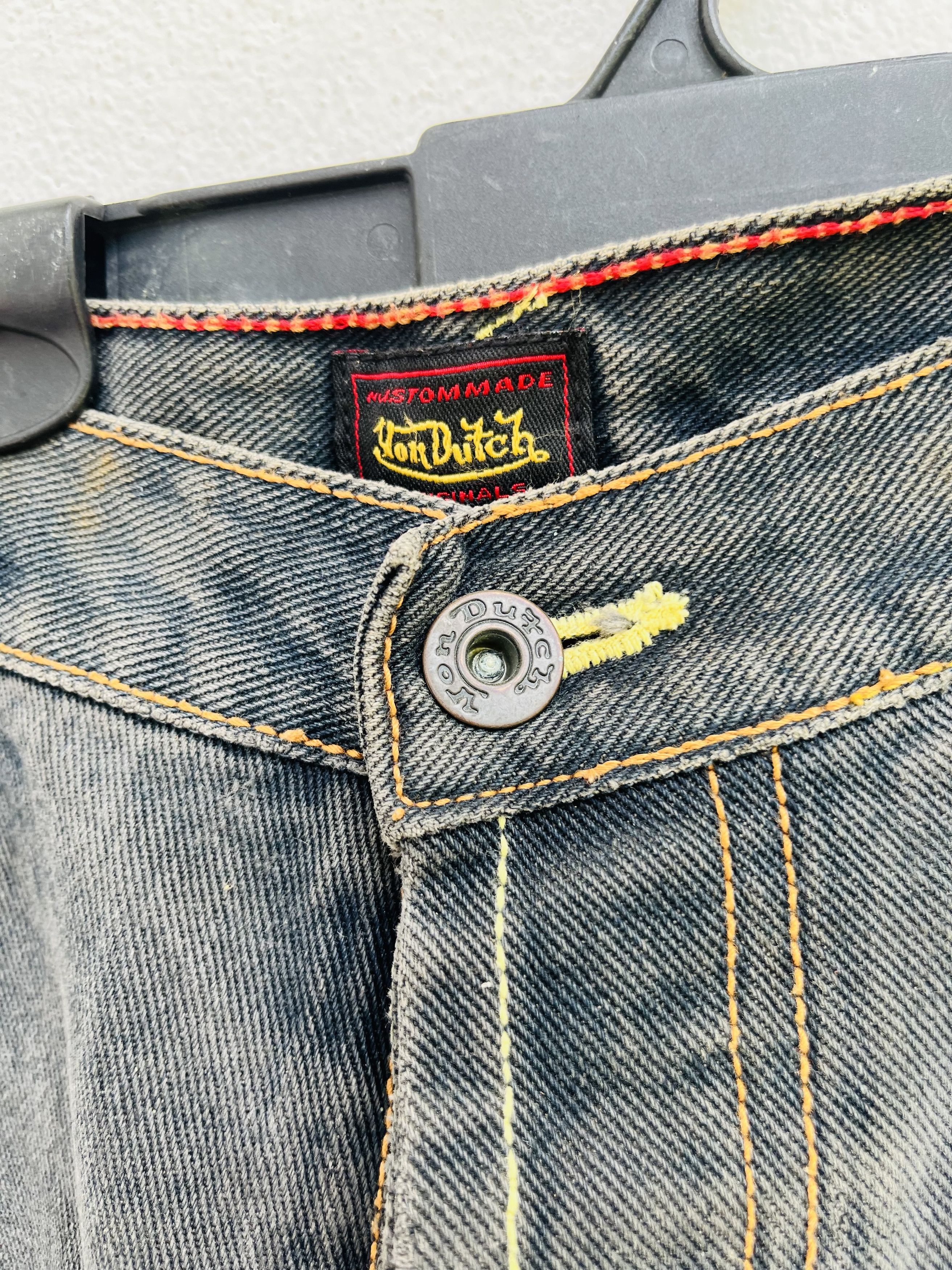 Von Dutch Vintage Von Dutch Patches Skull Streetwear Fashion Style Size US 38 / EU 54 - 7 Thumbnail