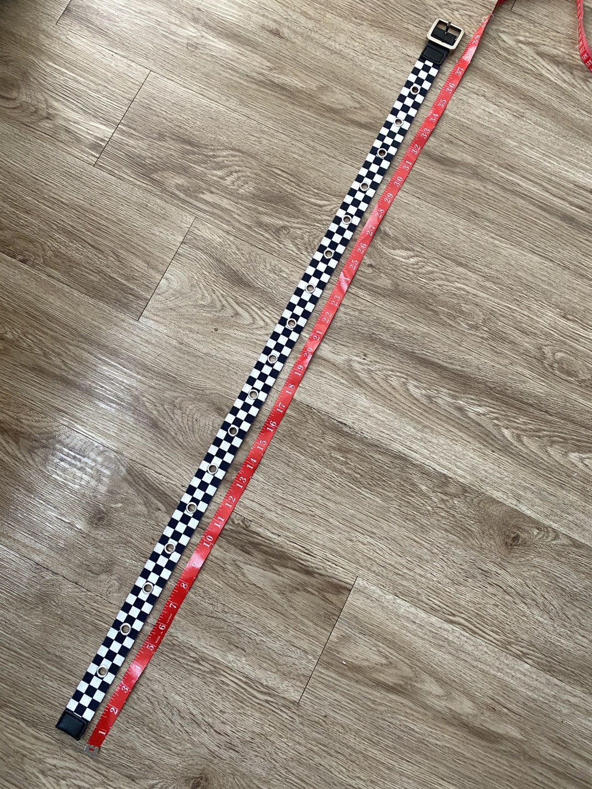 Other Vintage Y2K Checkerboard Grommet Belt Size ONE SIZE - 6 Thumbnail