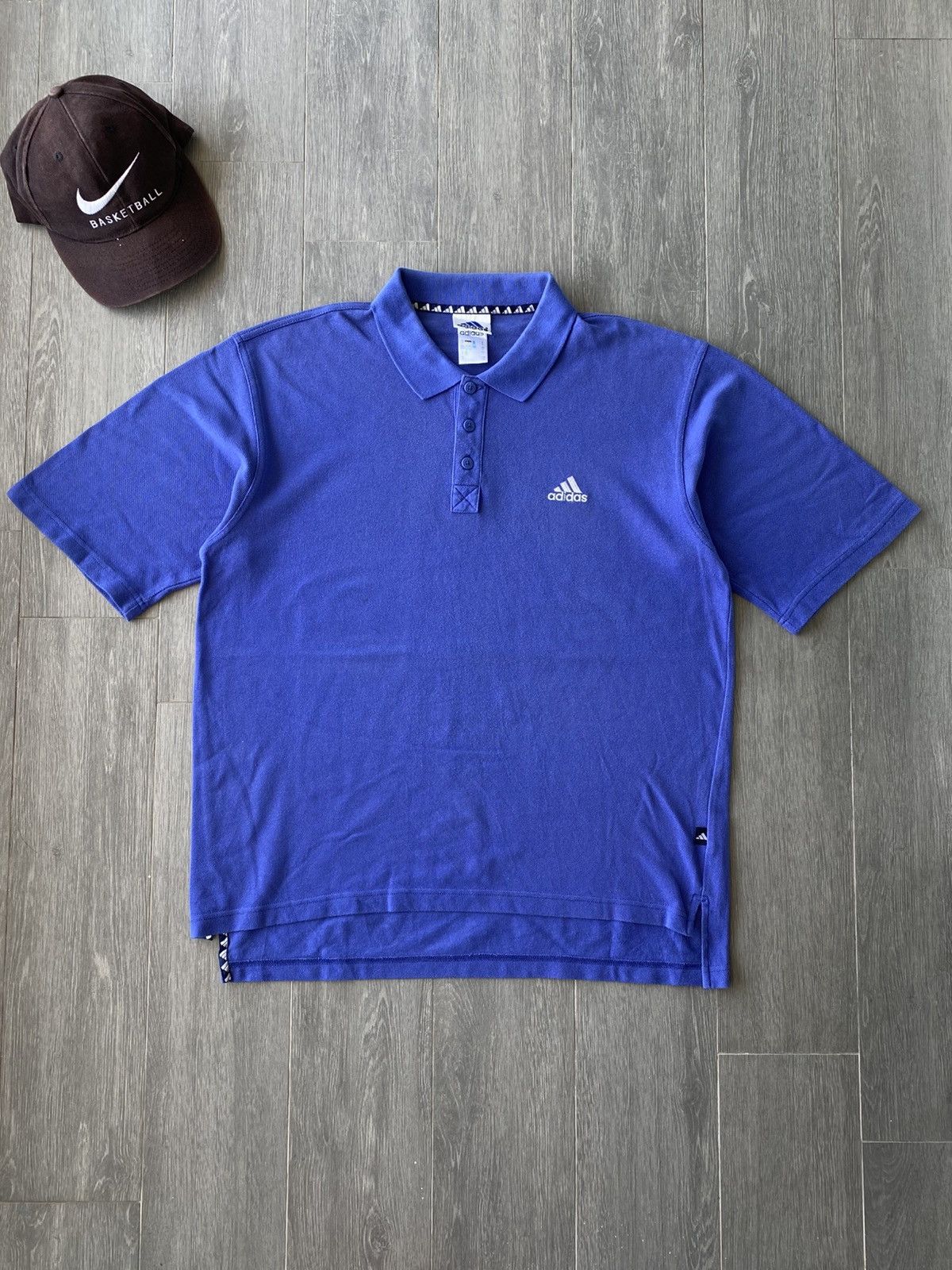 Adidas × Vintage Vintage 90’s Adidas Polo Shirt Size US L / EU 52-54 / 3 - 2 Thumbnail