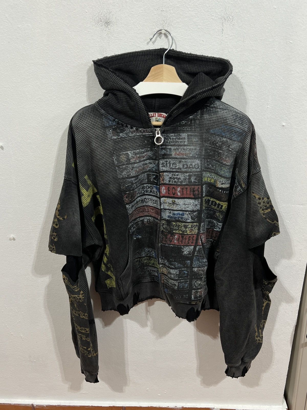 Vale Vale Glitch Zip Up Hoodie Size US L / EU 52-54 / 3 - 1 Thumbnail