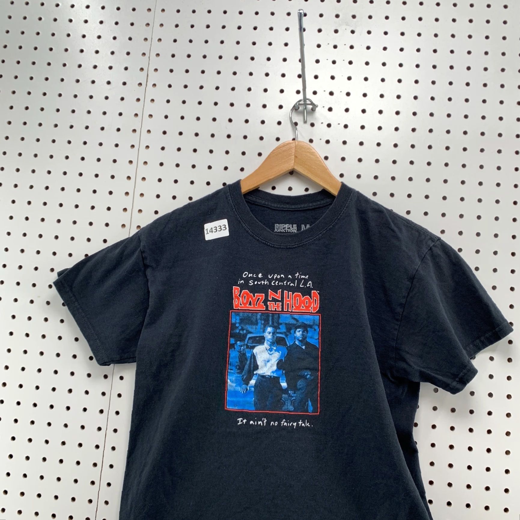 Ripple Junction VINTAGE Ripple Junction Boys N The Hood Adult Black Short Sleeve T-Shirt Movie Graphic Size Medium Mens Size US S / EU 44-46 / 1 - 5 Thumbnail