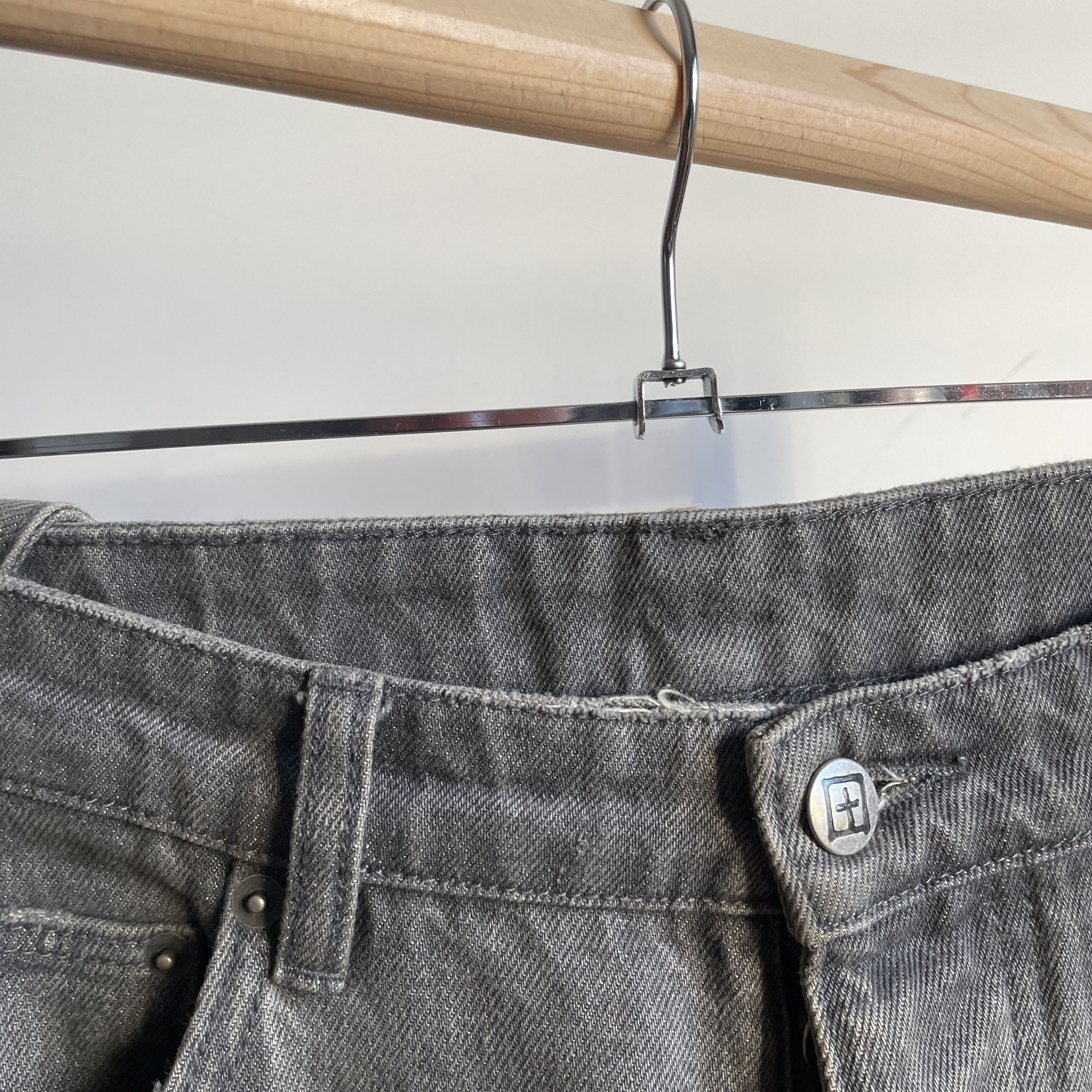 Ksubi Ksubi Chitch Fire Starter Distressed Gray Denim Size 32 Size US 32 / EU 48 - 14 Thumbnail