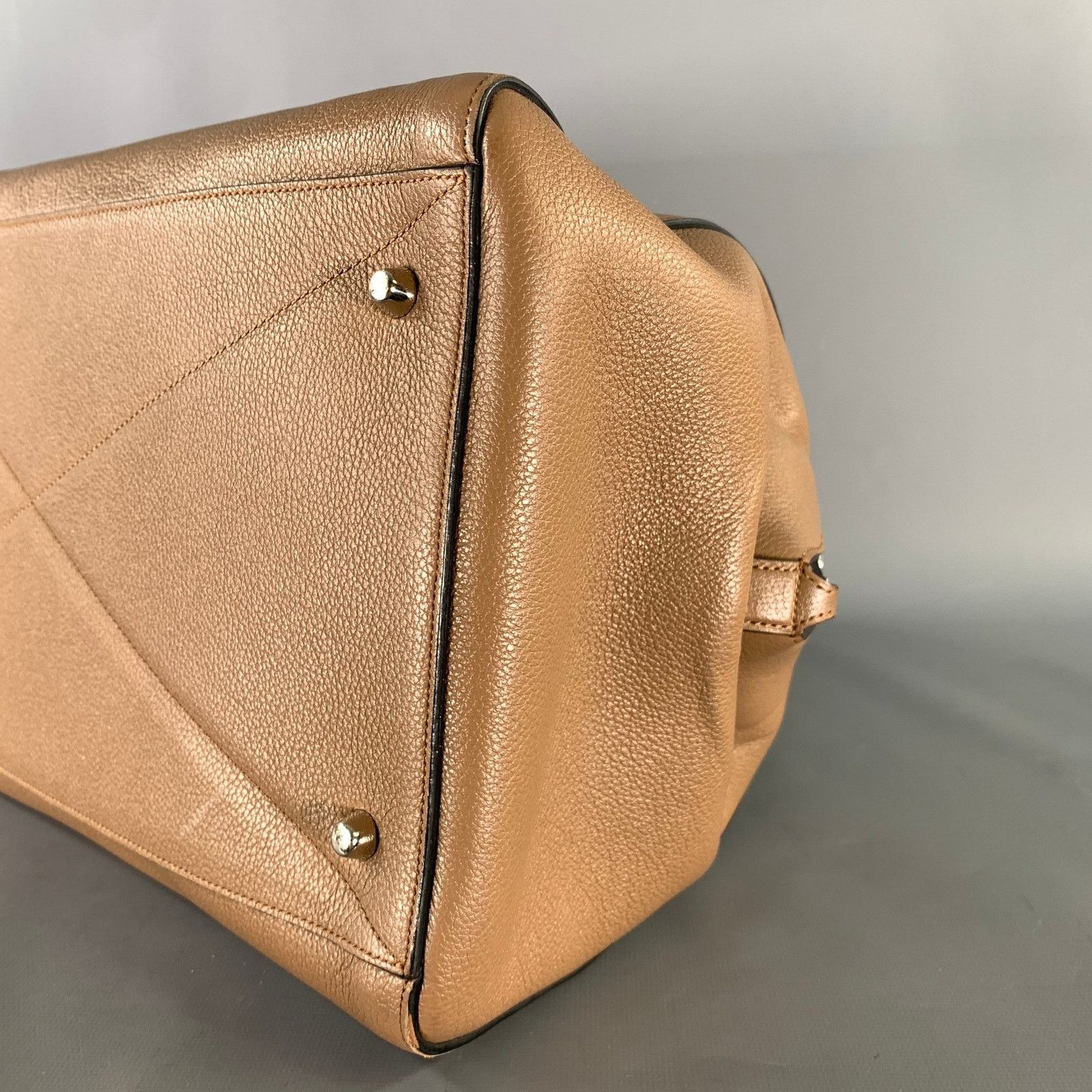 Marc Jacobs MARC JACOBS Tan Pebble Grain Leather Satchel HandBags Size ONE SIZE - 7 Thumbnail