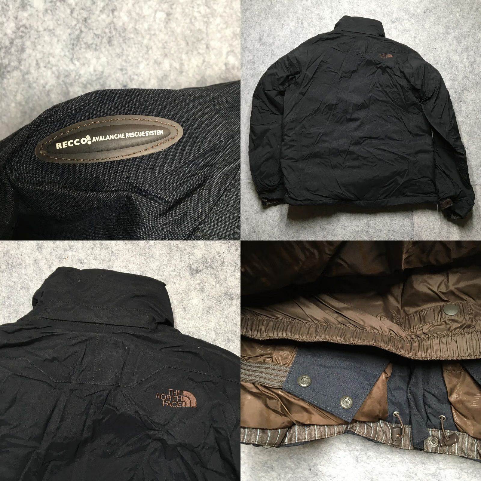 The North Face The North Face Ski Jacket Mens Small Black 600 Down RECCO Avalanche Snow Size US S / EU 44-46 / 1 - 8 Thumbnail