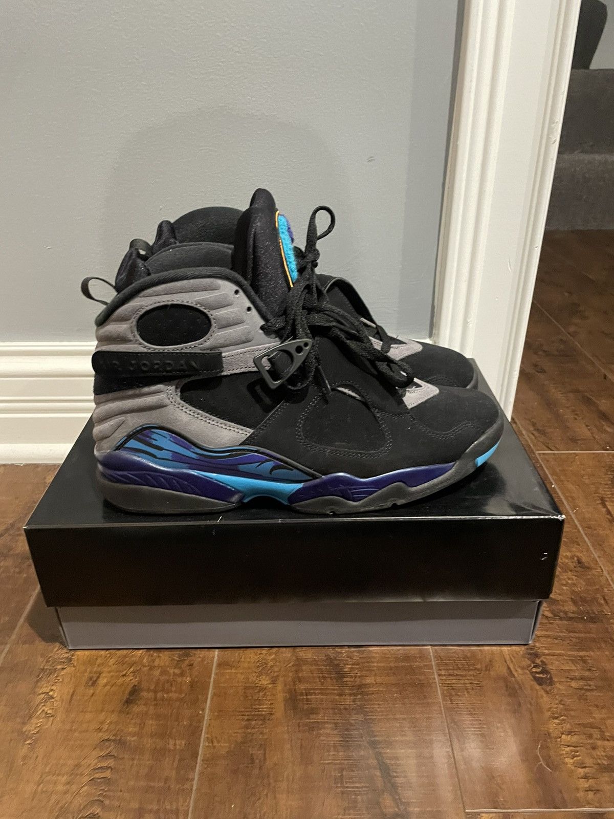 Jordan Brand Jordan 8 Retro Aqua (2025) Size US 10 / EU 43 - 4 Thumbnail