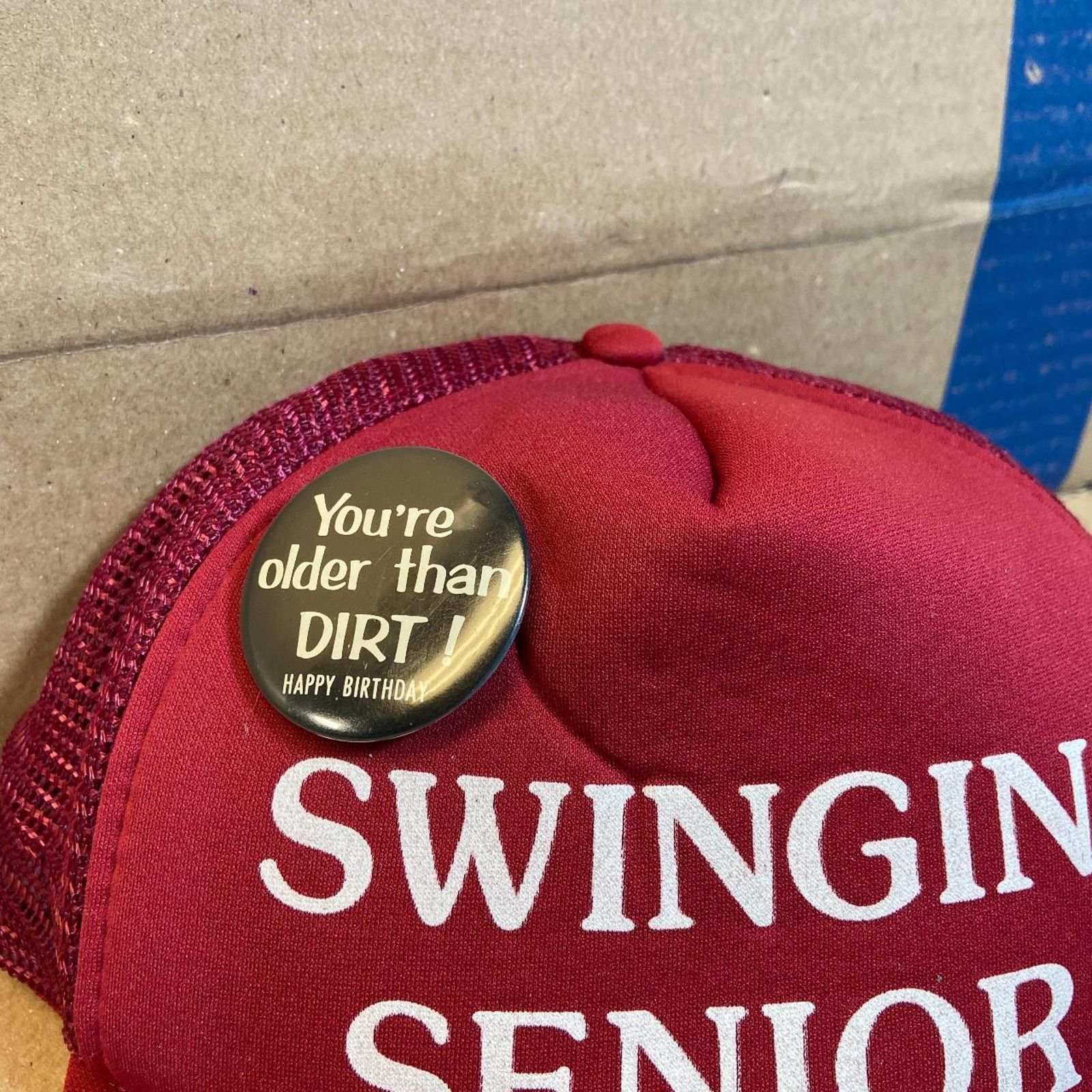 Starter 90s joke trucker hat Size ONE SIZE - 2 Thumbnail