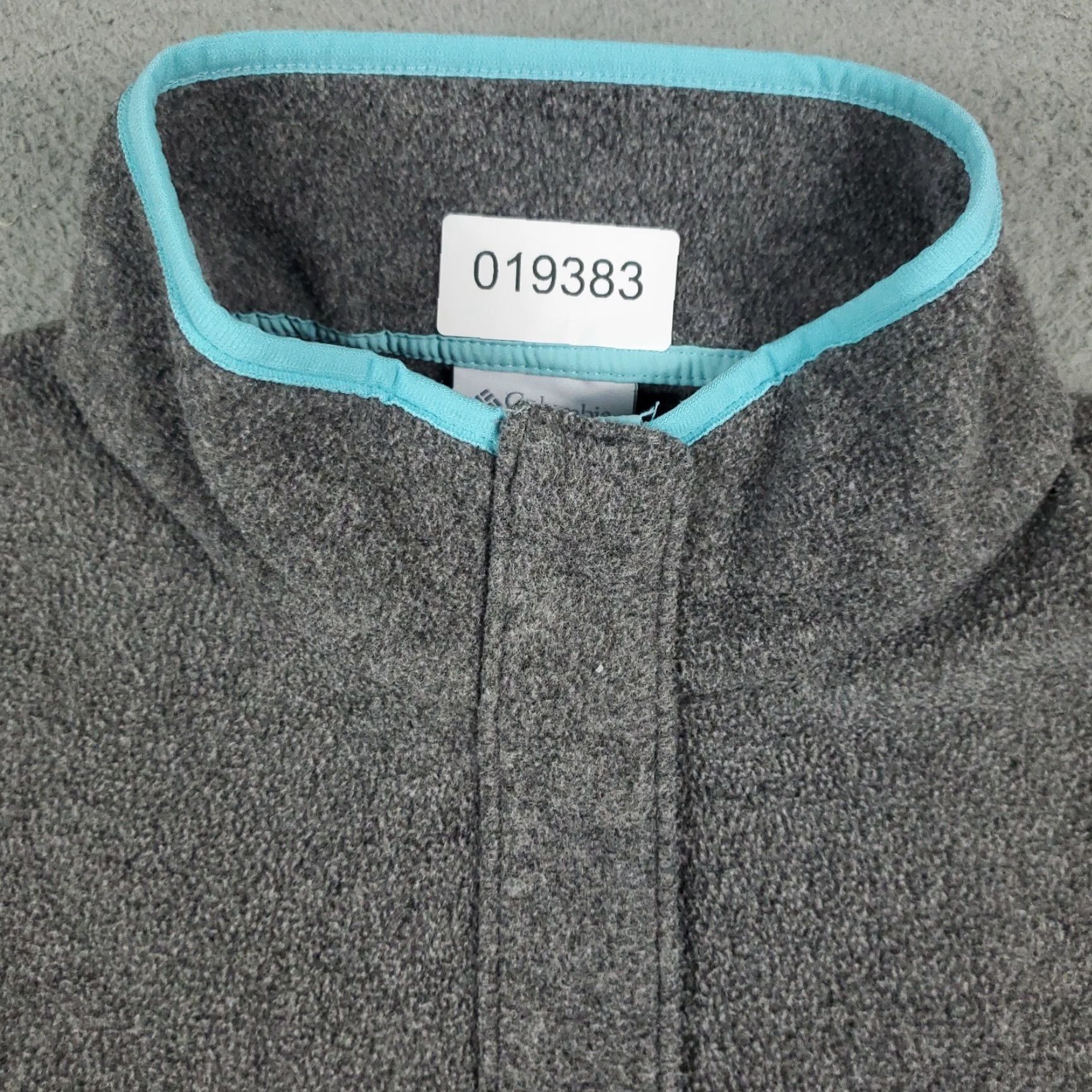 Vintage Columbia Sweater Womens Size M Gray Pullover Zip Pockets Mock Neck Long Sleeve Knit Size M / US 6-8 / IT 42-44 - 3 Thumbnail