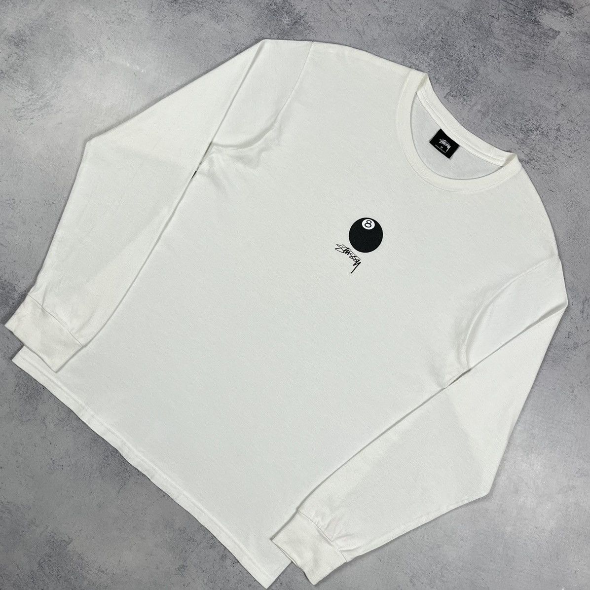 Stussy Vintage Stussy 8 Ball rare long sleeve T shirt 00’s Size US M / EU 48-50 / 2 - 1 Thumbnail