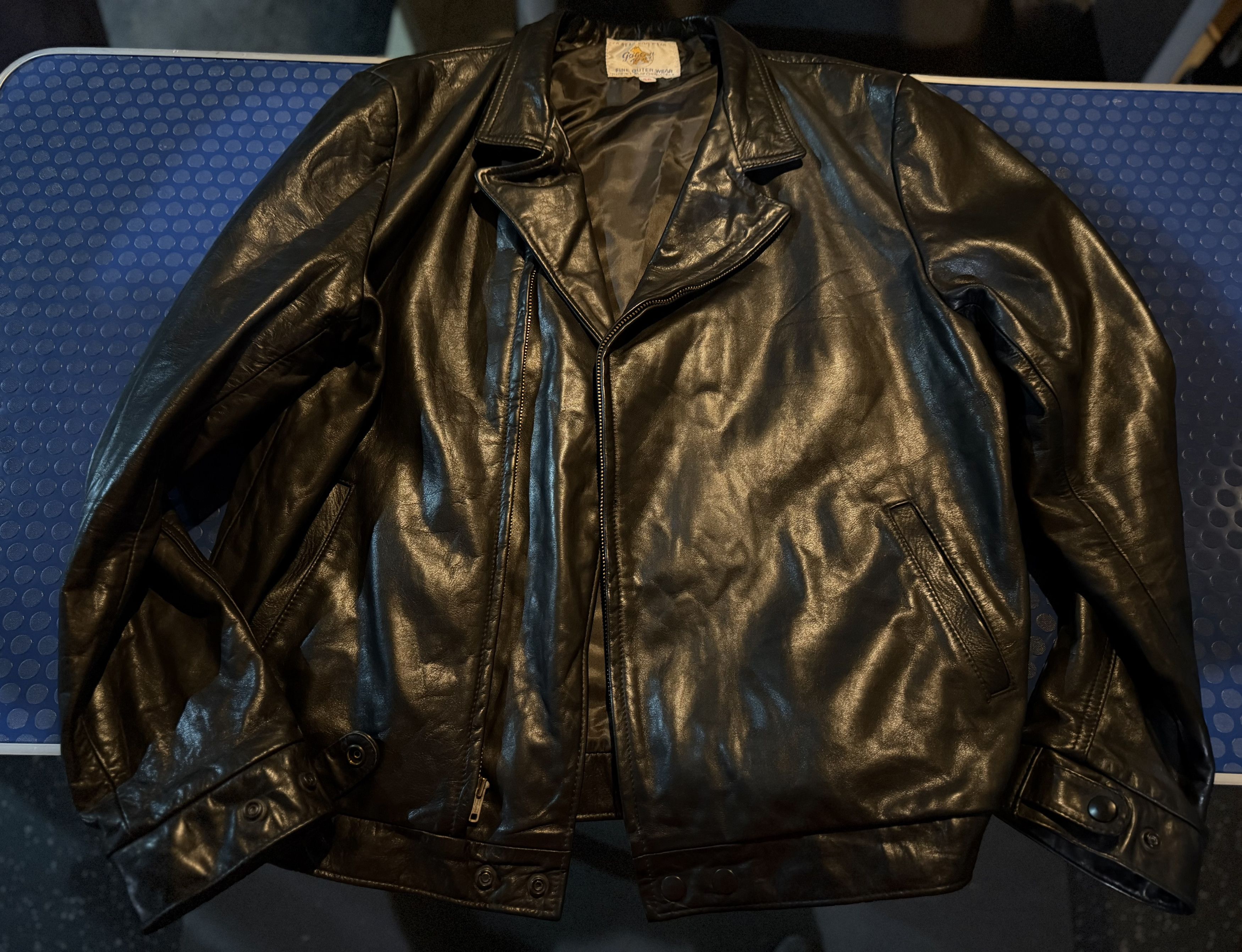 Golden Bear Vintage 1980s Golden Bear CHP style Double Rider size 46 Size US XL / EU 56 / 4 - 7 Thumbnail