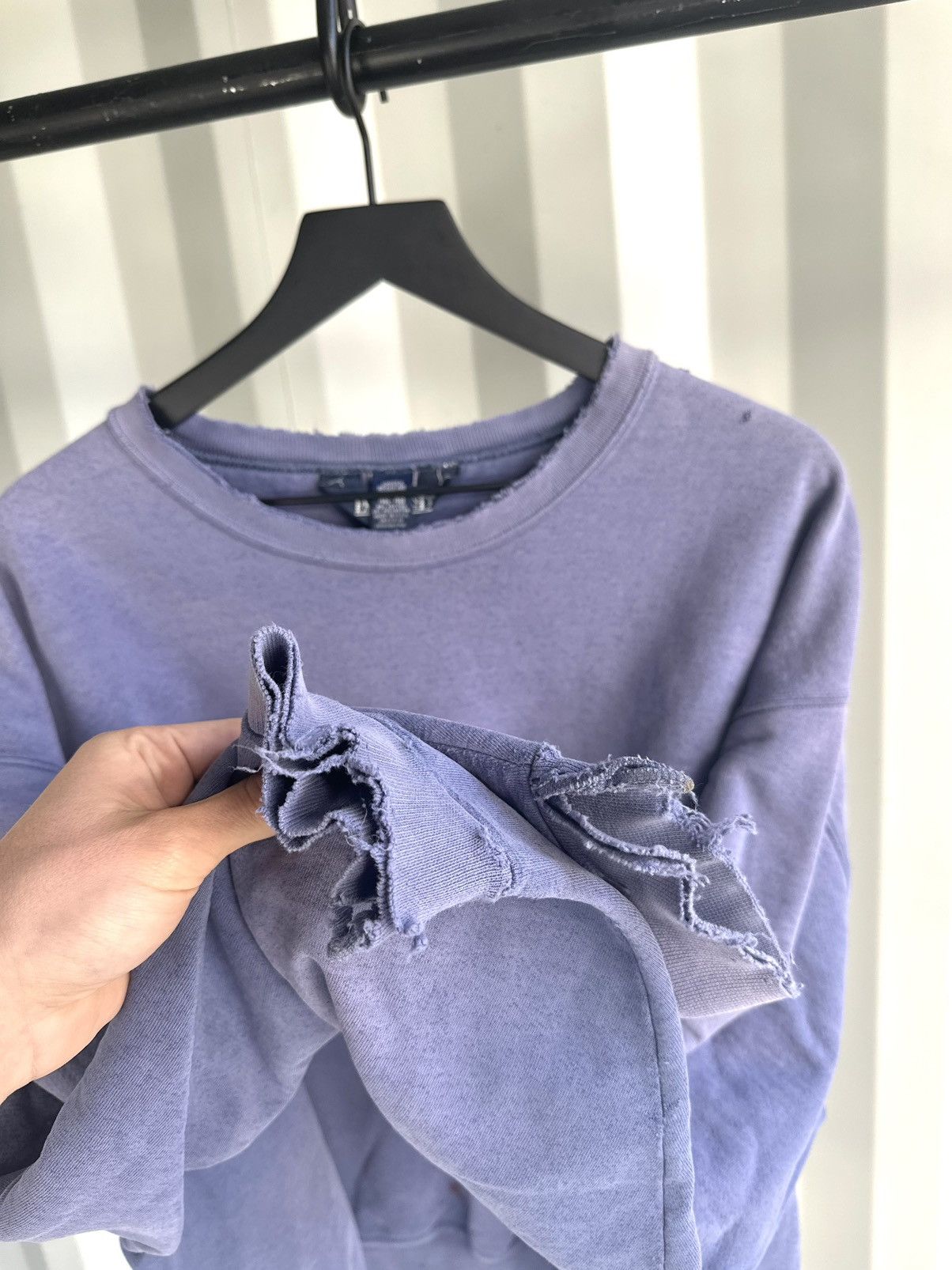 Vintage Thrashed Sun Faded Painter Sweatshirt Distressed ERD Grunge Size US L / EU 52-54 / 3 - 3 Thumbnail