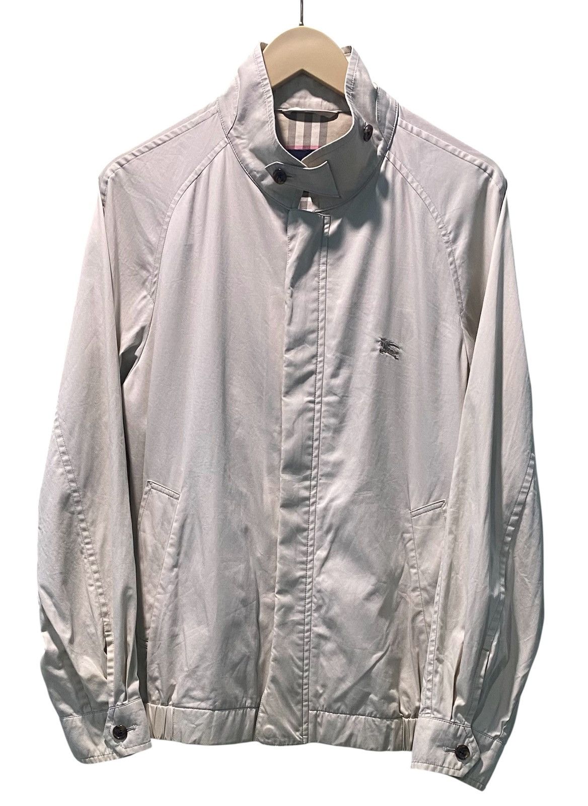 Burberry Burberry Bomber Jacket Embroidery Logo Made Japan Size US M / EU 48-50 / 2 - 1 Thumbnail