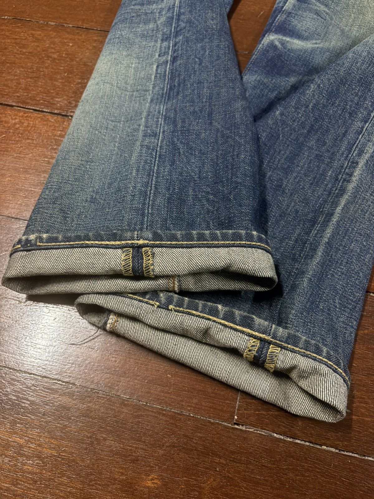 Warehouse Rare vintage Warehouse 107 nice feded rework distressed Size US 29 - 7 Thumbnail